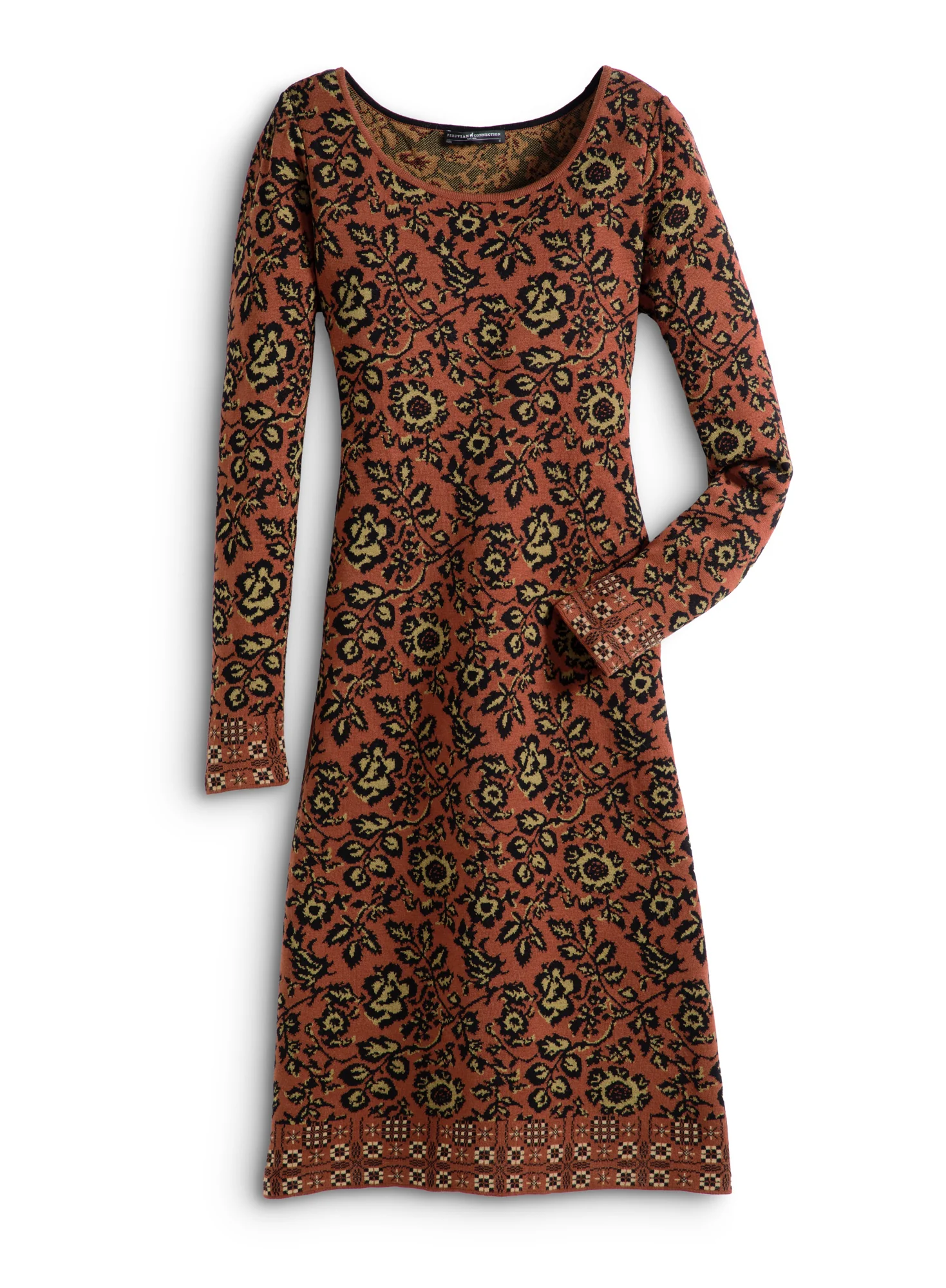 Folk Flower Dress - Image 3
