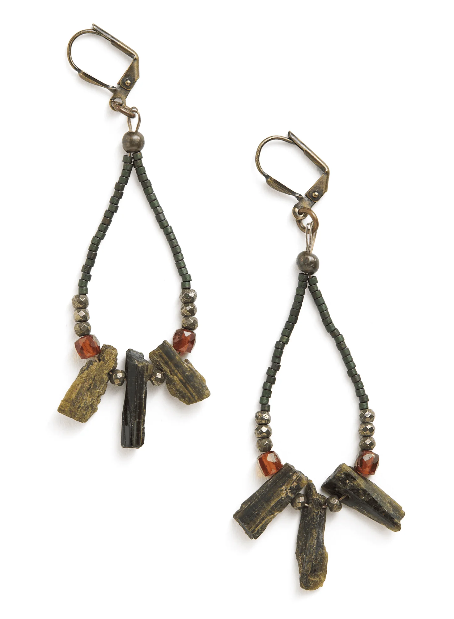 Forest Crystal Earrings - Image 3