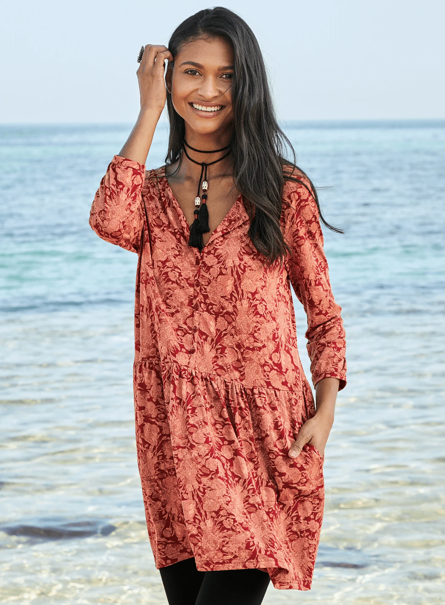 Fresco Floral Tunic - Image 4