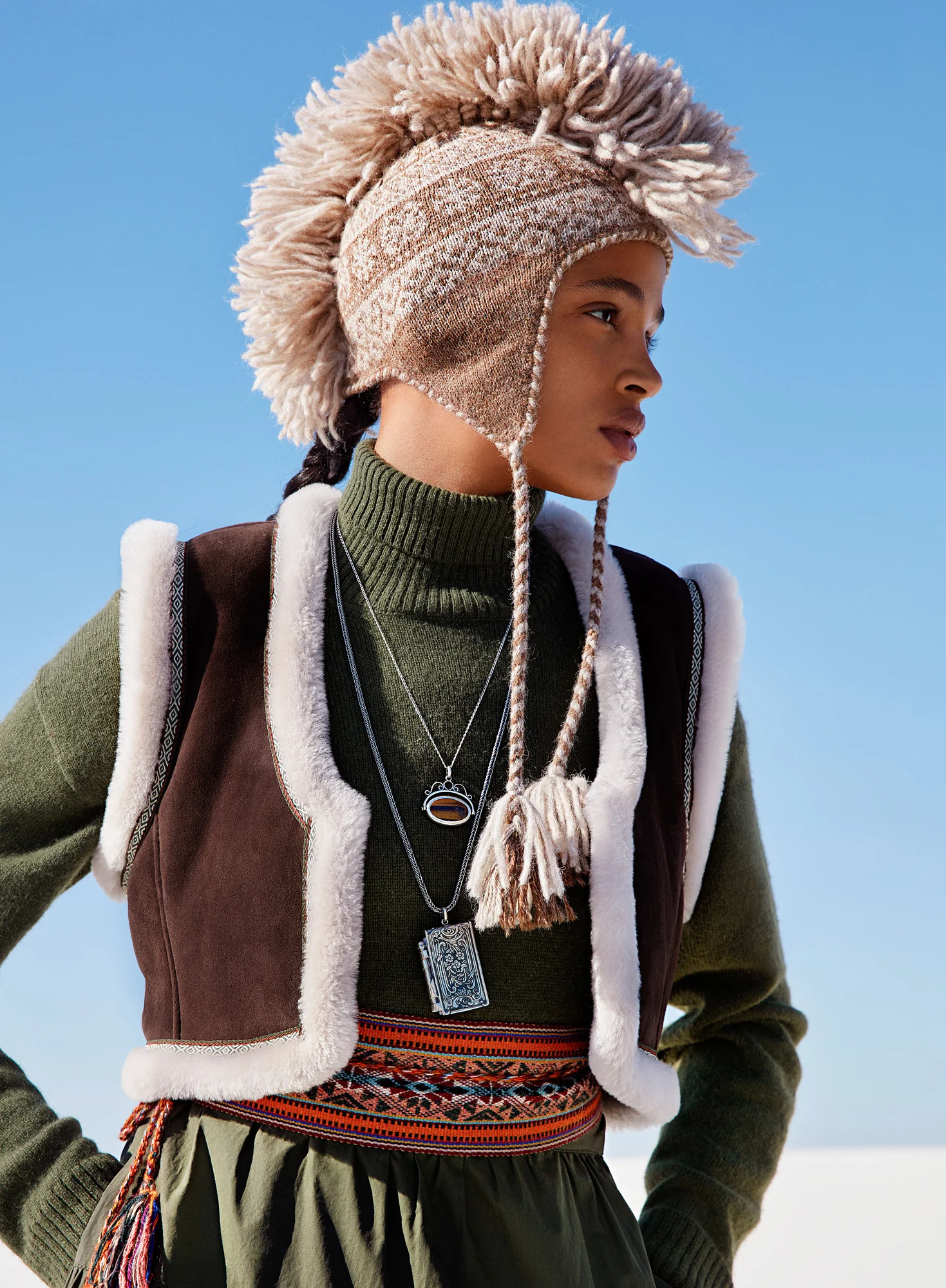 Fringed Chullo