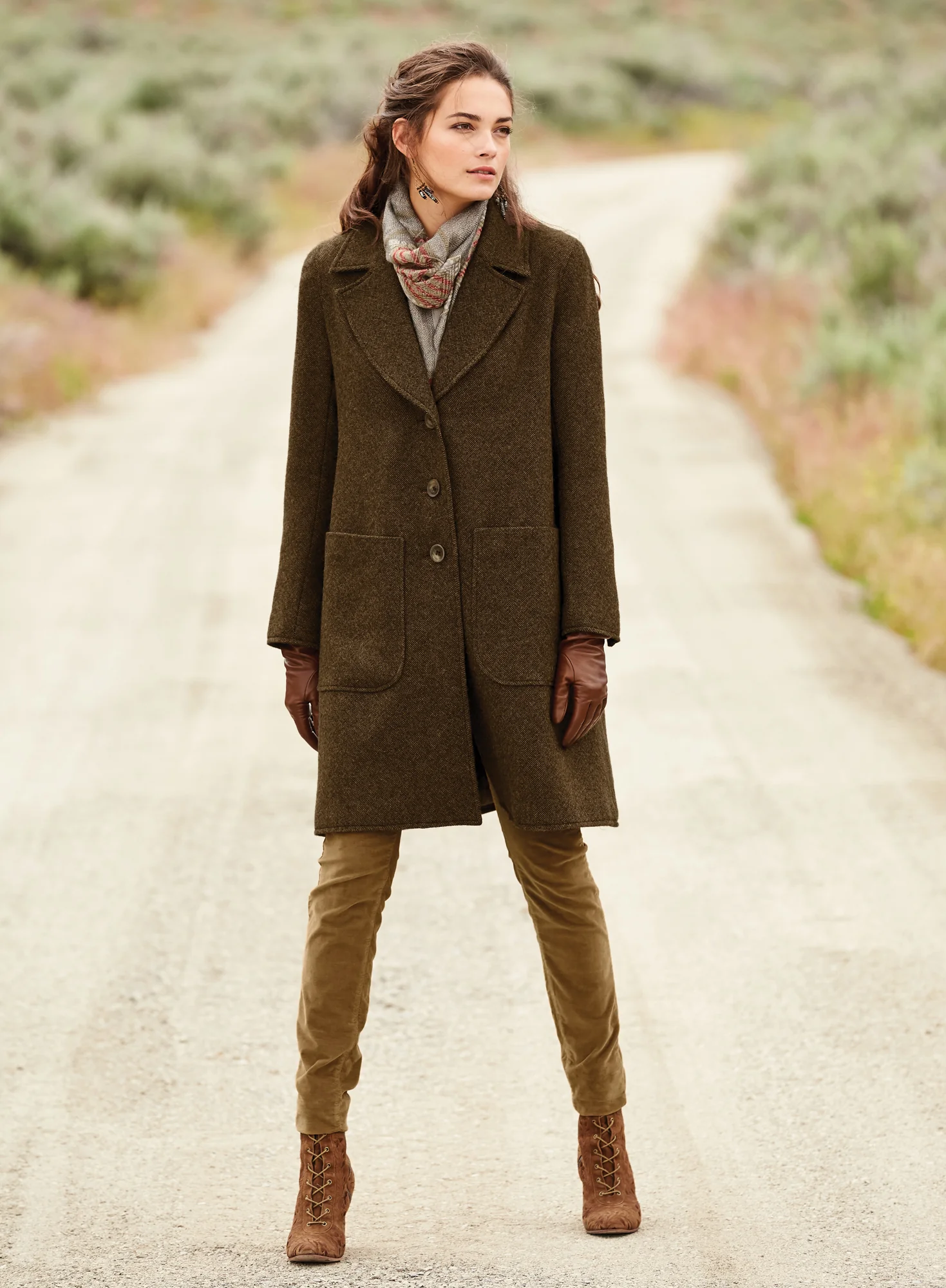 Frisco Tweed Coat - Image 6