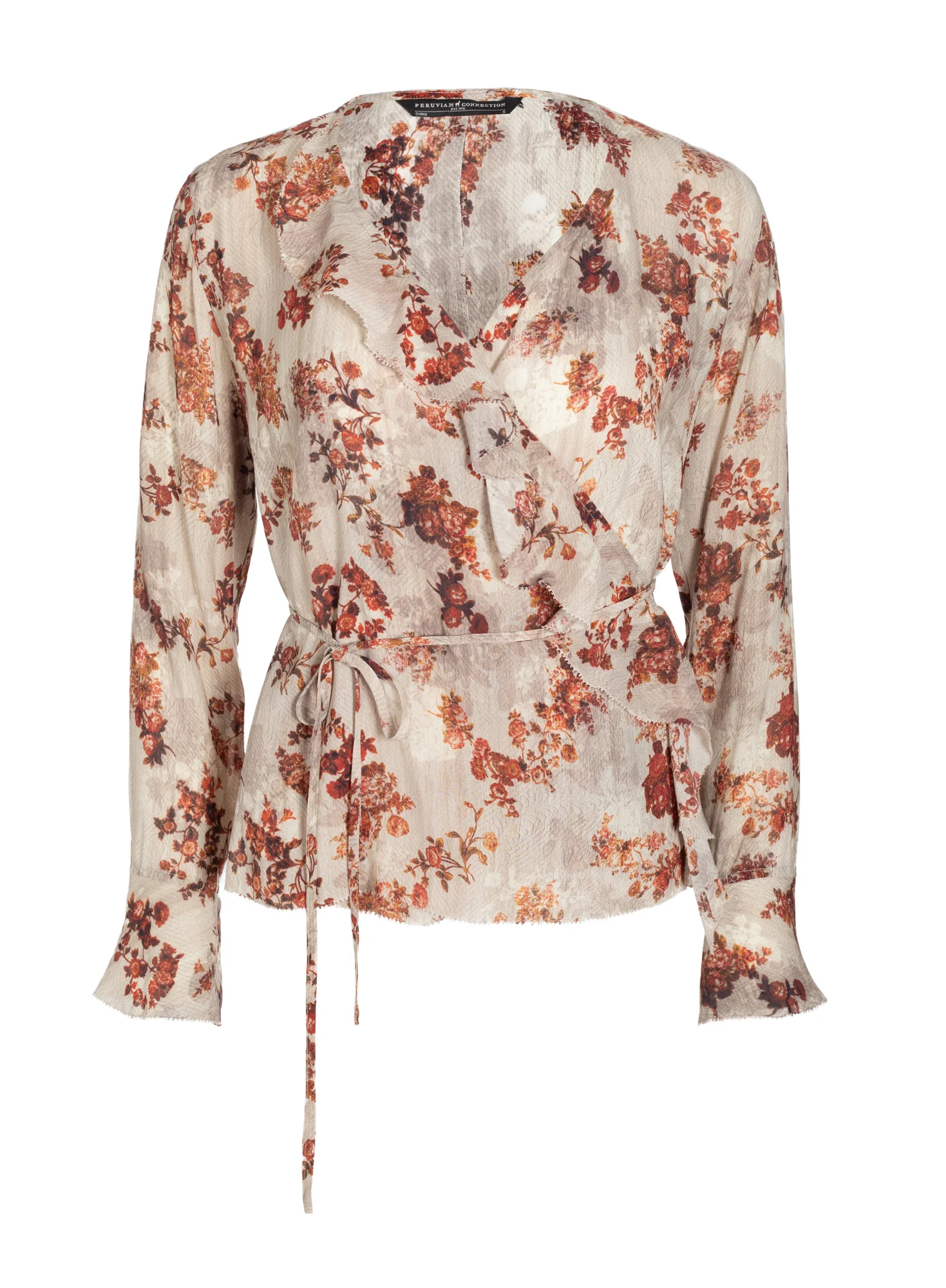 Gemma Wrap Blouse - Image 3