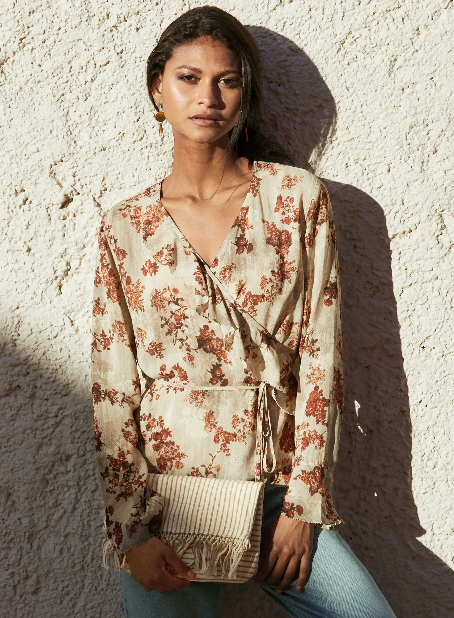 Gemma Wrap Blouse - Image 7