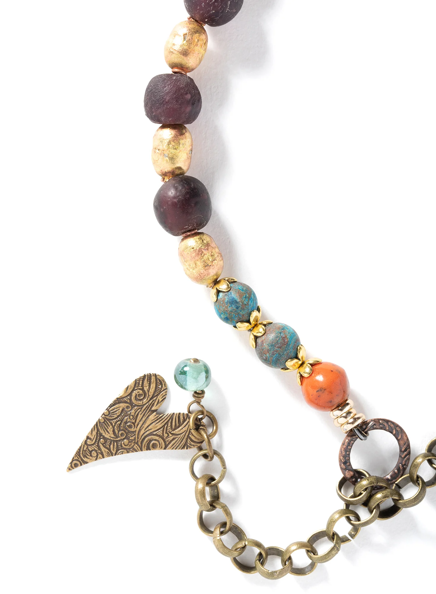 Gilded Beads Necklace - Image 2