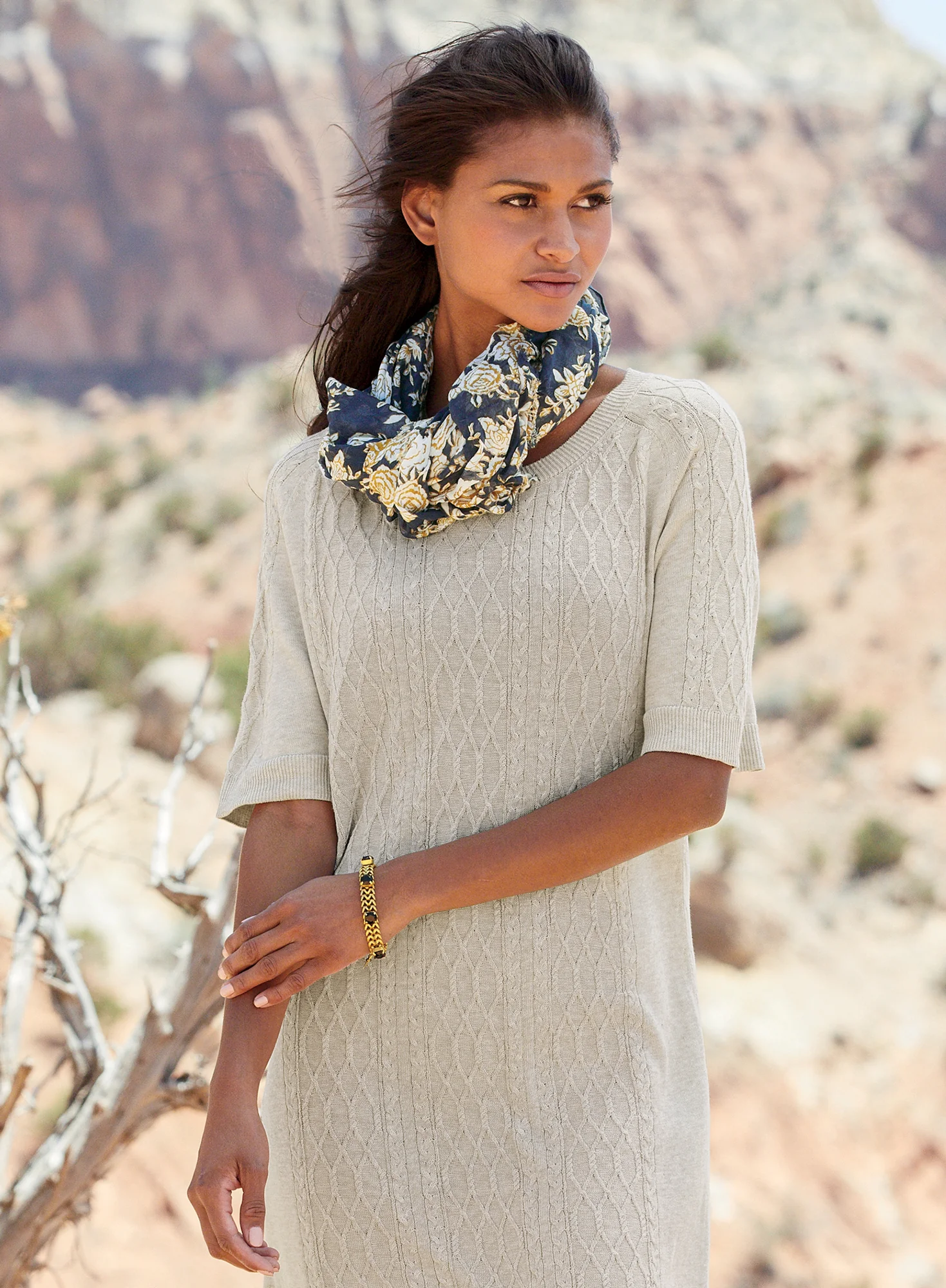 Gilded Rose Scarf - Image 3