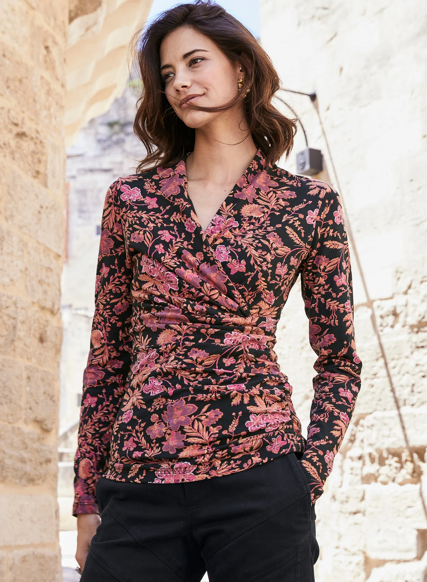 Glacier Floral Top - Image 4