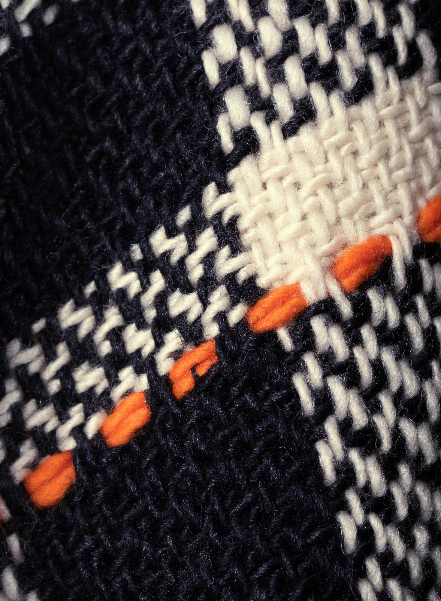 Glen Plaid Ruana - Image 2