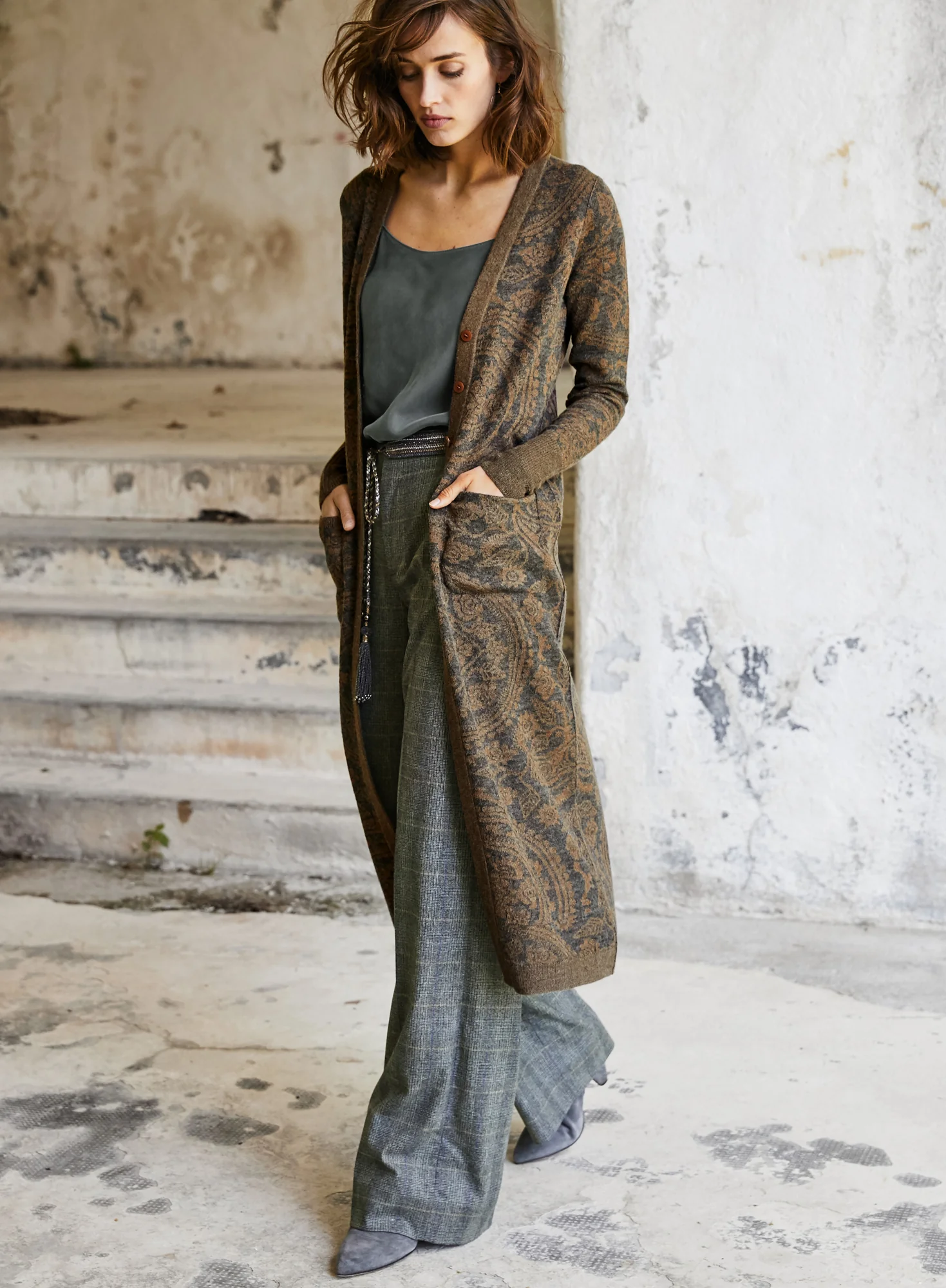 Glen Plaid Trousers - Image 6