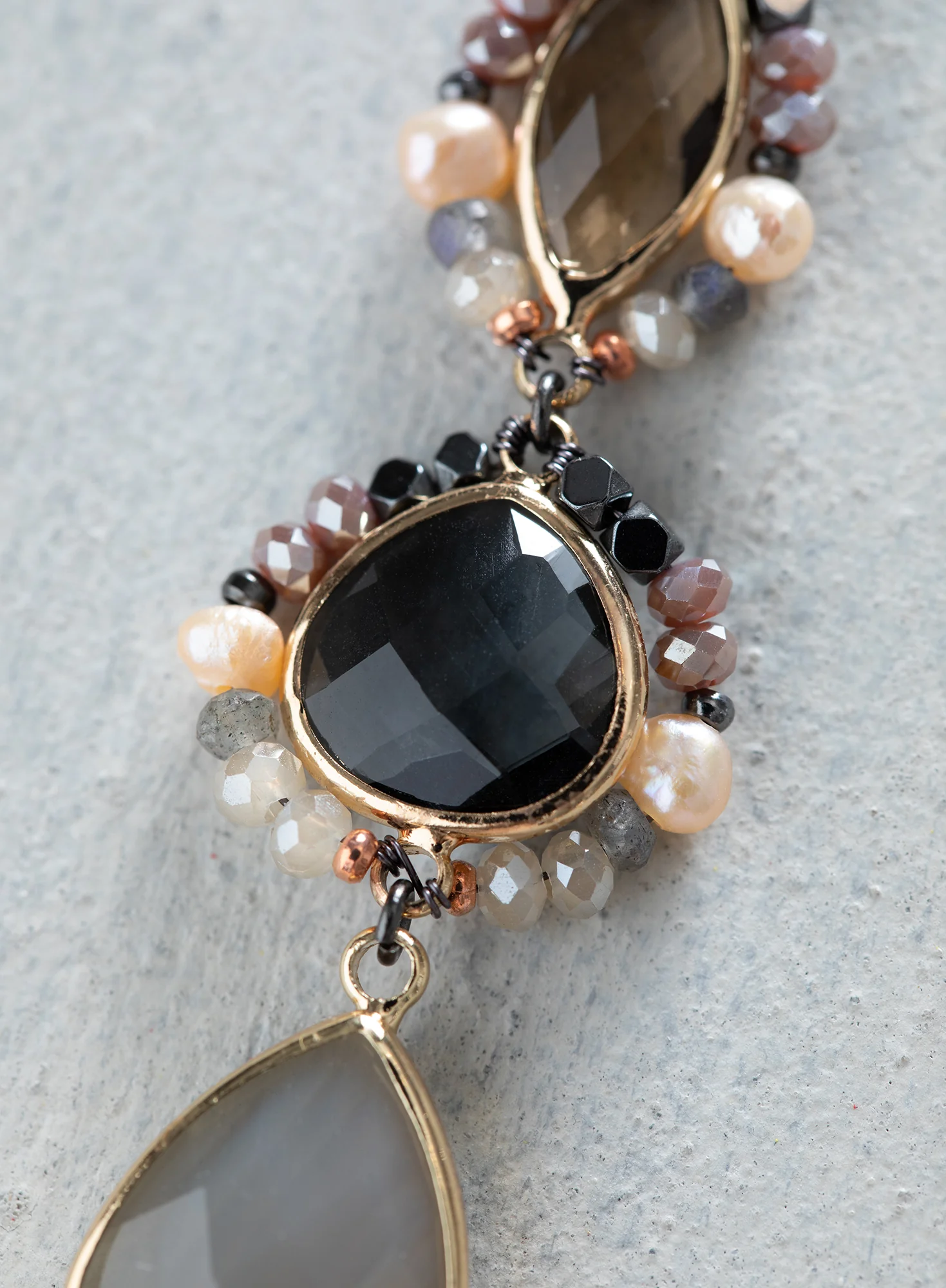 Glitterati Drop Earrings - Image 2
