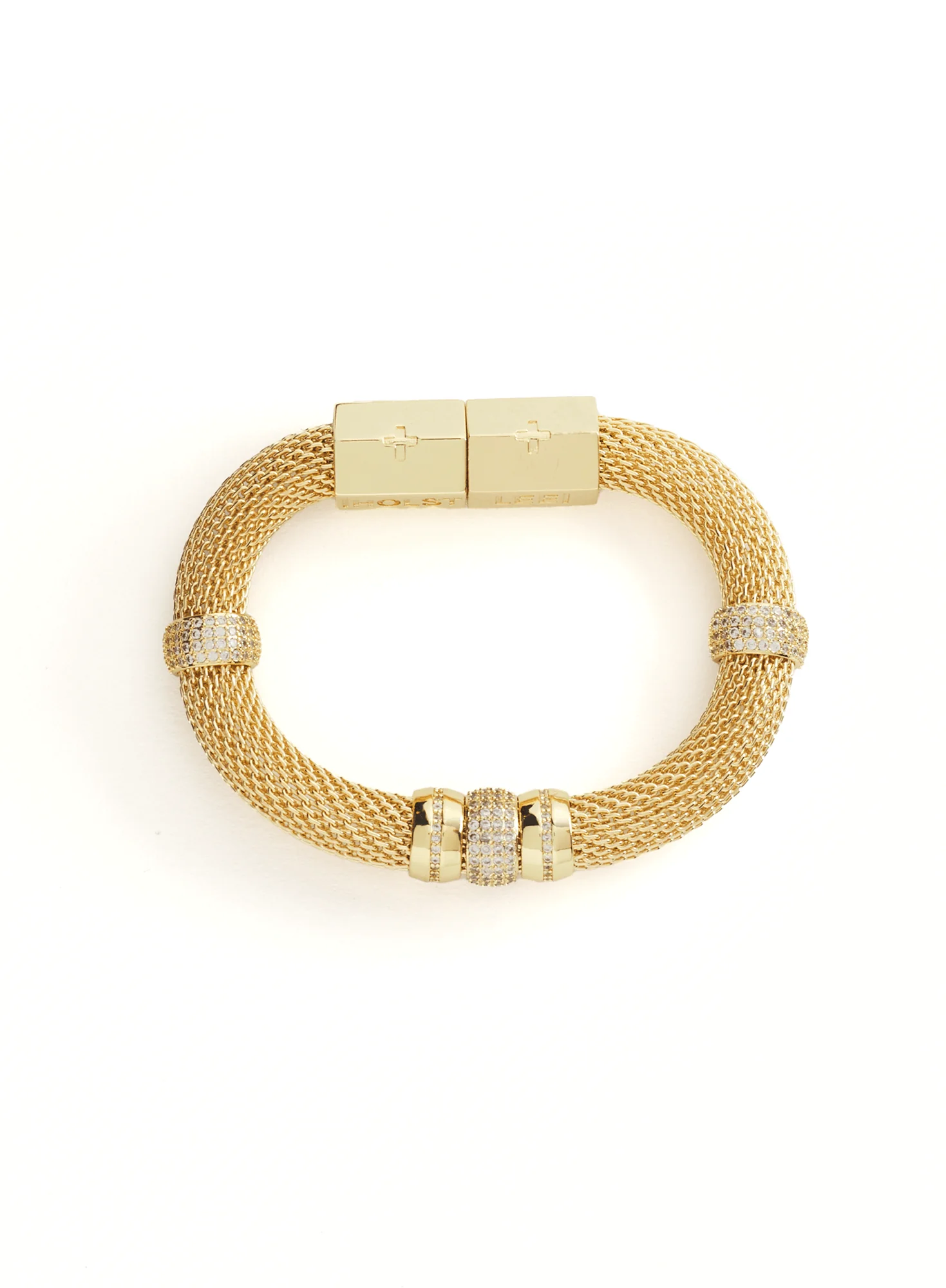 Gold Mesh Bracelet - Image 2