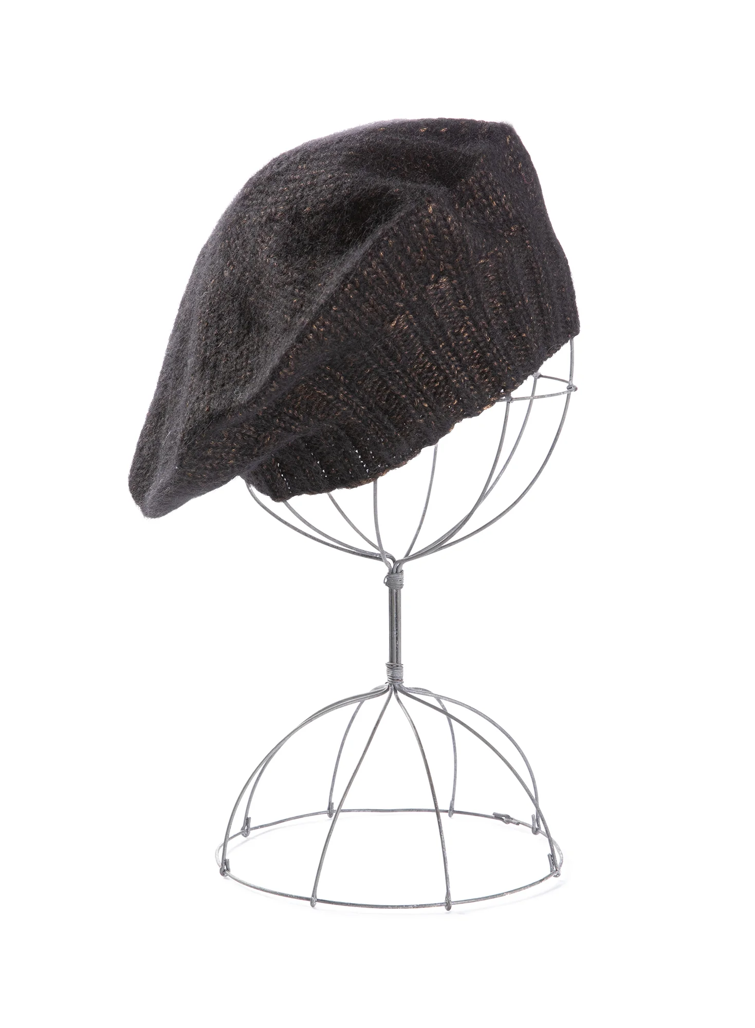 Golden Tweeded Beret