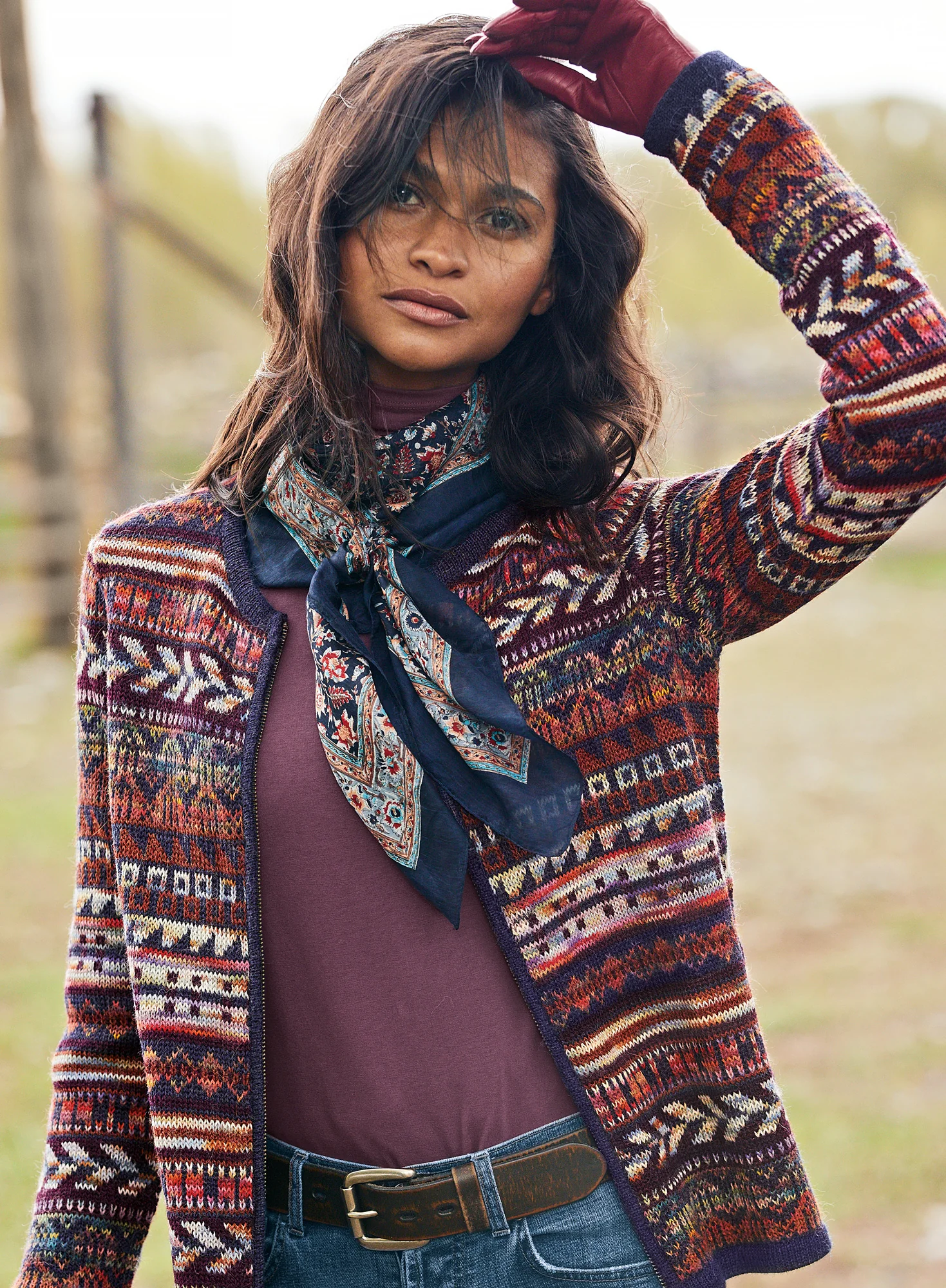 Golshan Square Scarf - Image 3