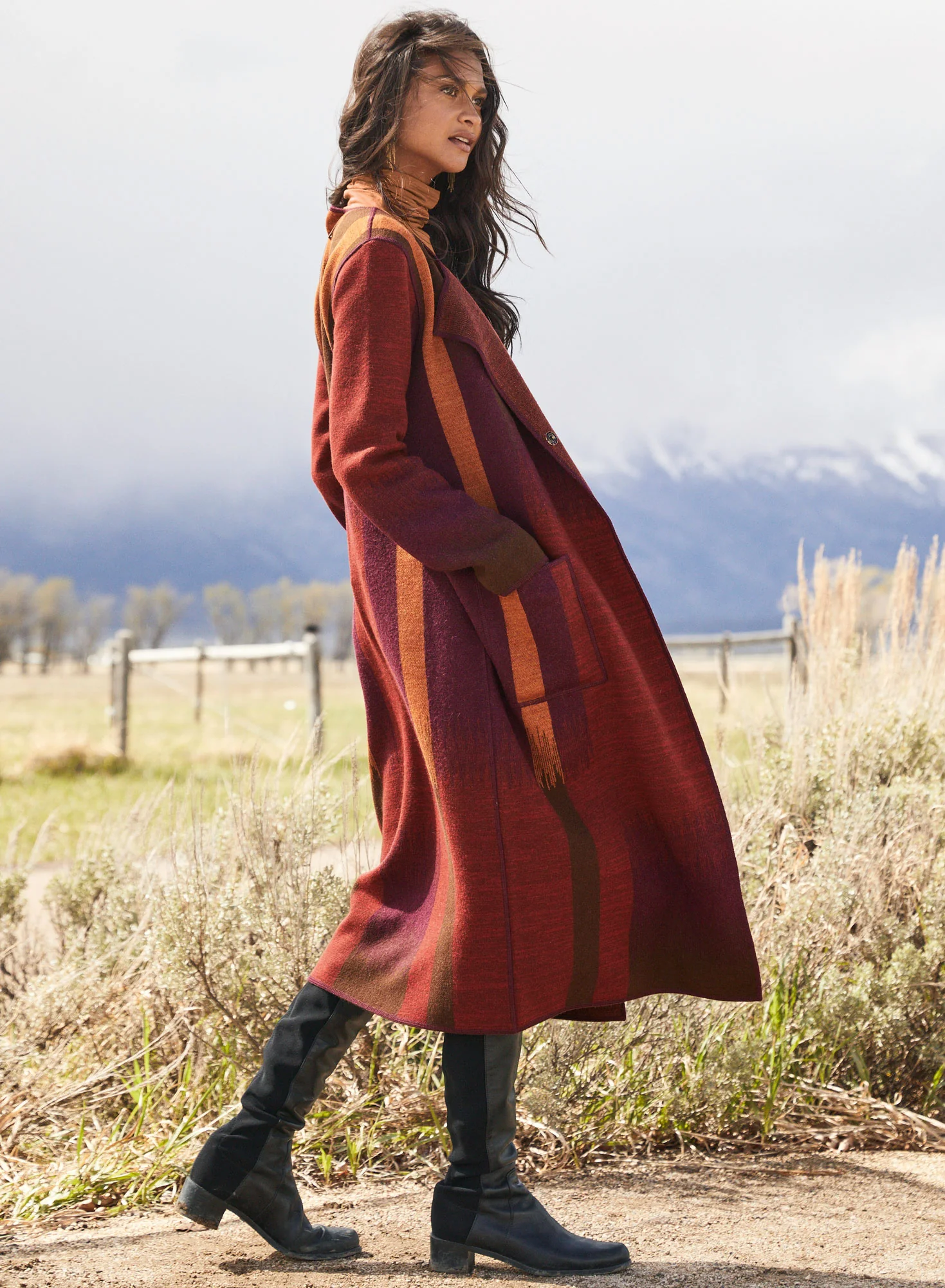 Gujarat Knit Coat - Image 6