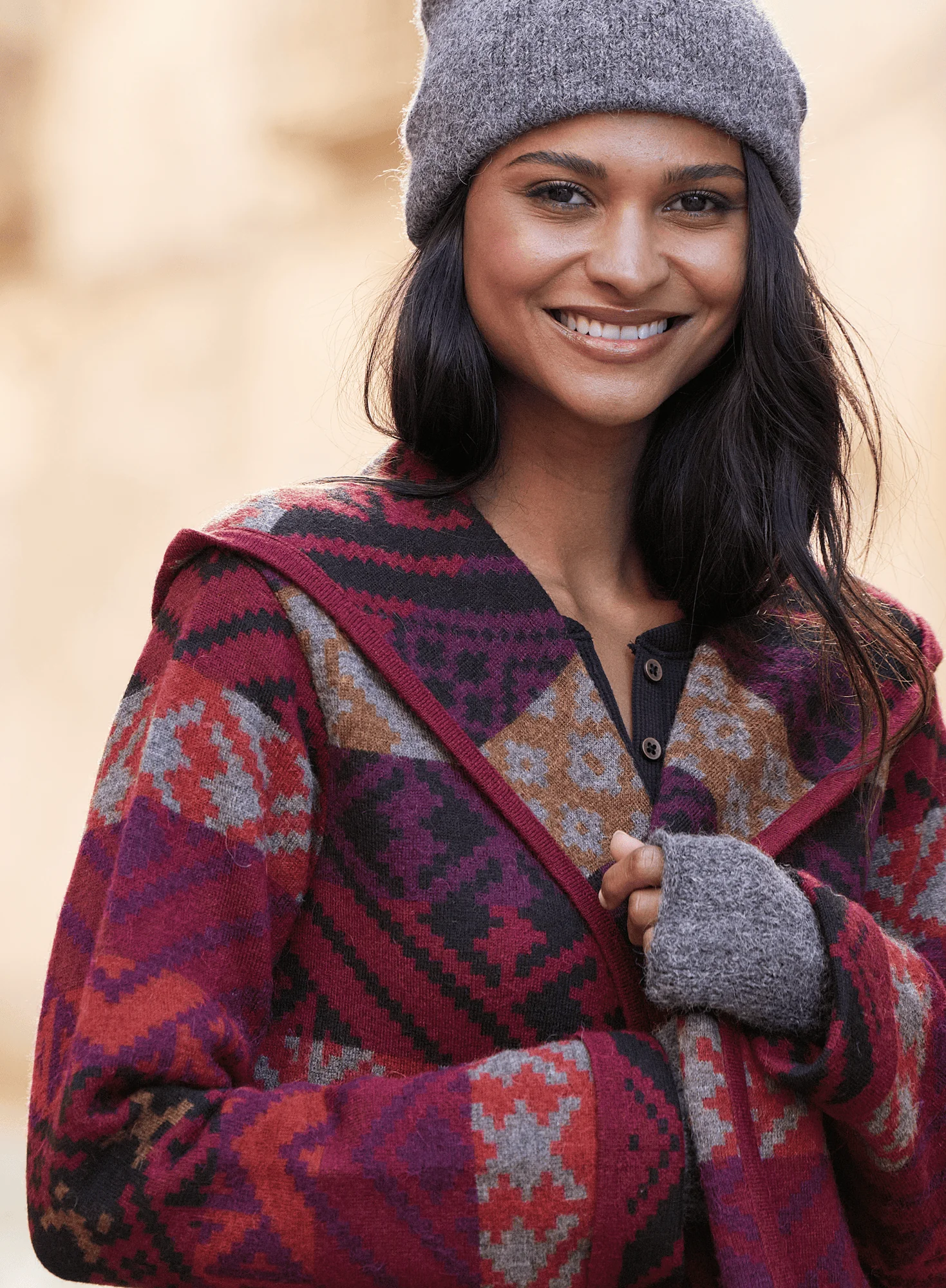 Hadley Knit Coat - Image 4