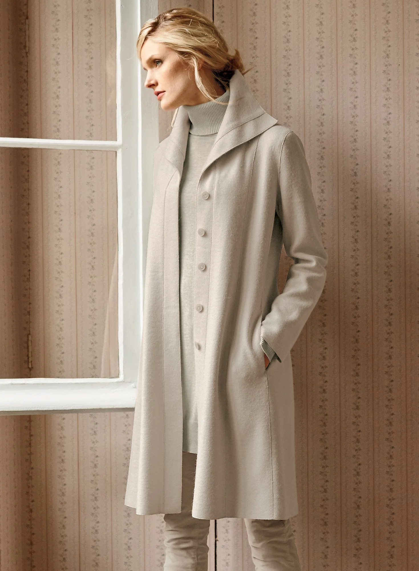 Halden Felted Coat