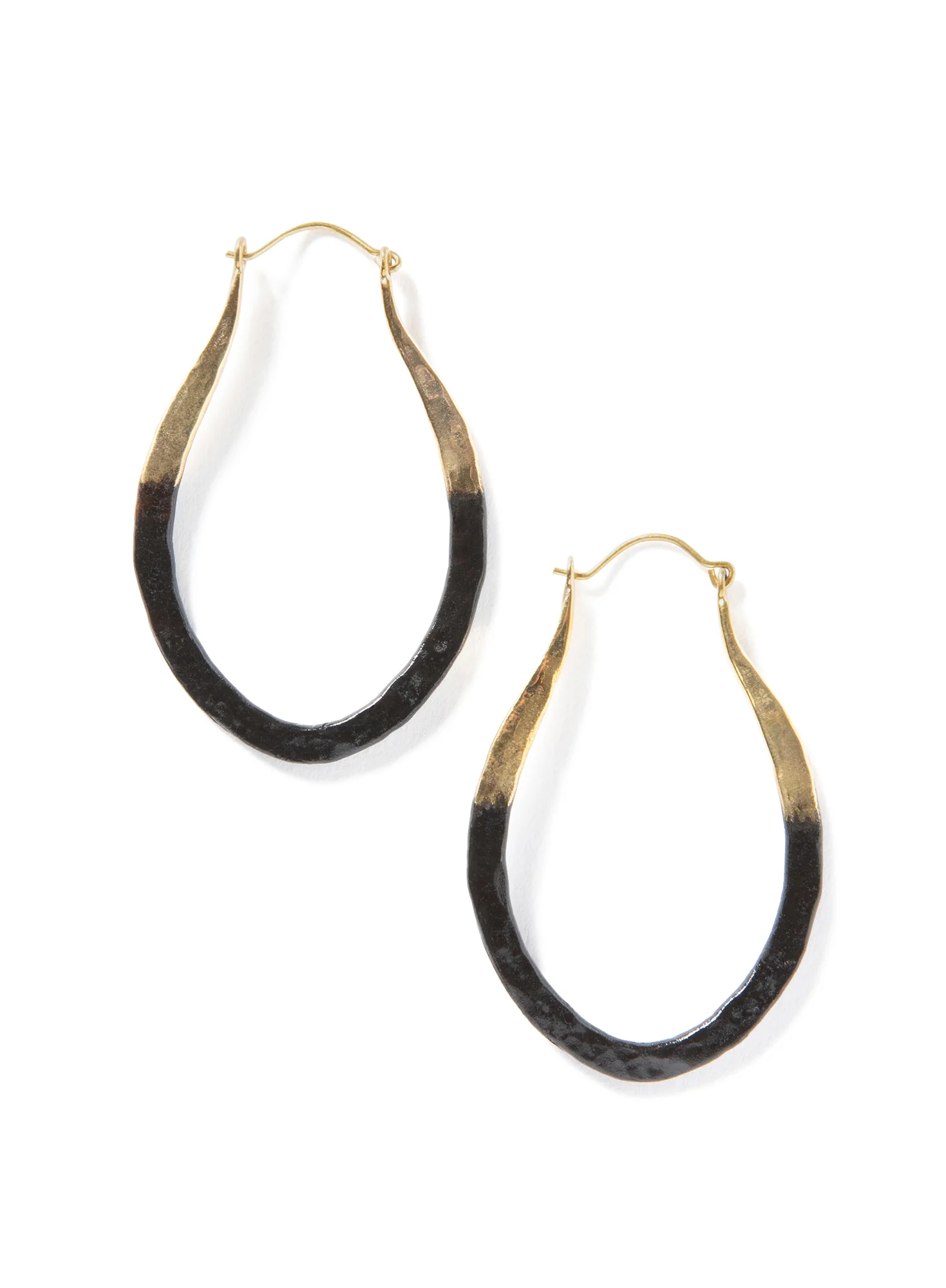 Hammered And Dipped Earrings