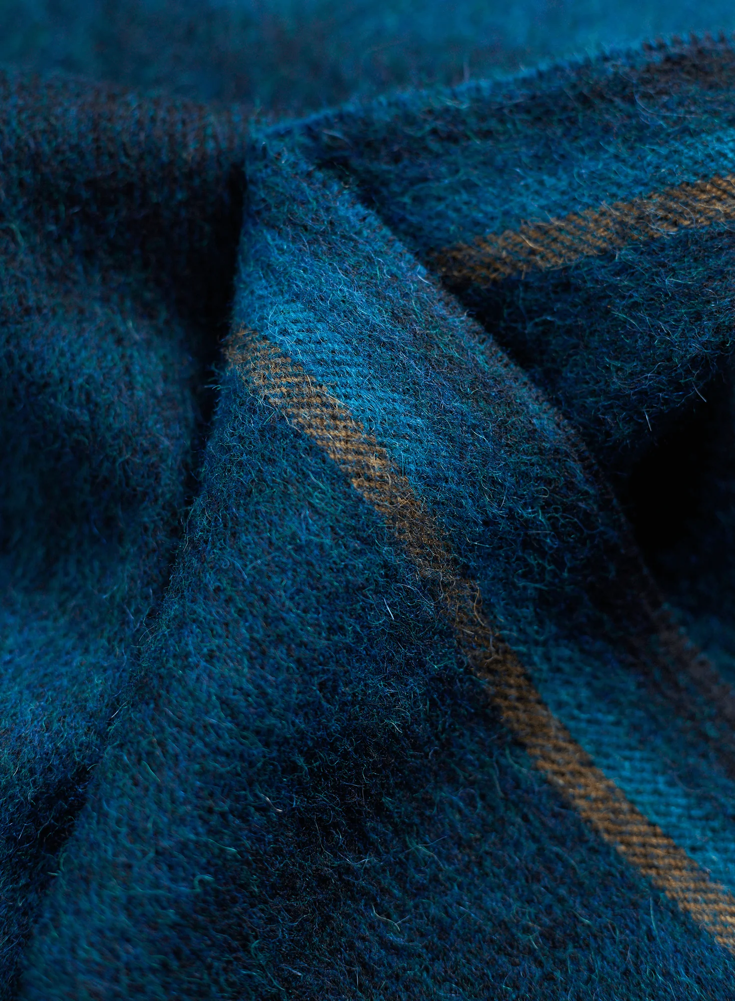 Hammond Baby Alpaca Striped Scarf - Image 4