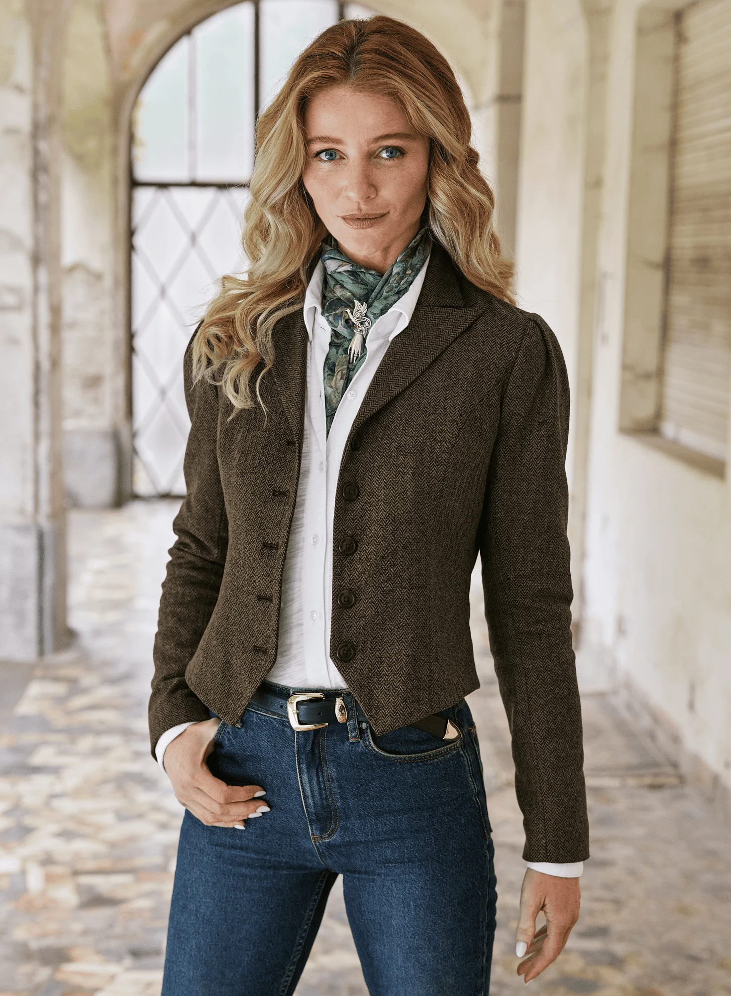 Harrow Cropped Jacket - Image 4