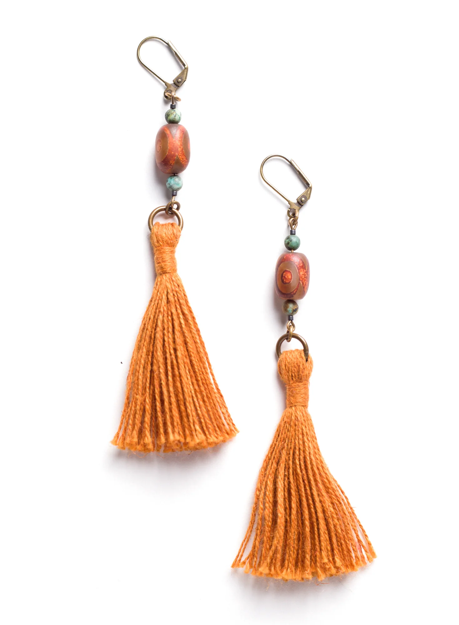 Harvest Tassel Earrings - Image 2