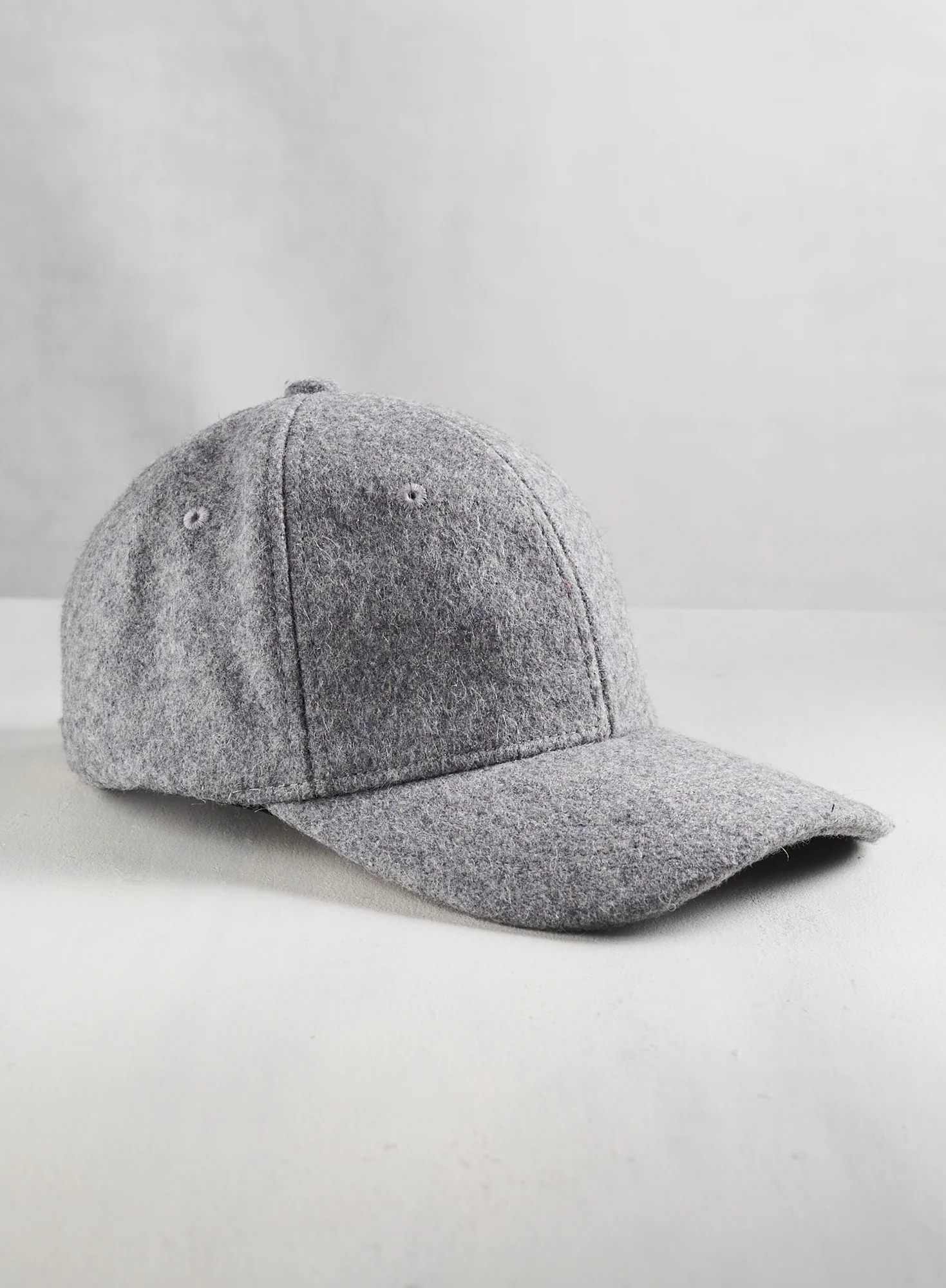 Heathered Ash Wool Cap