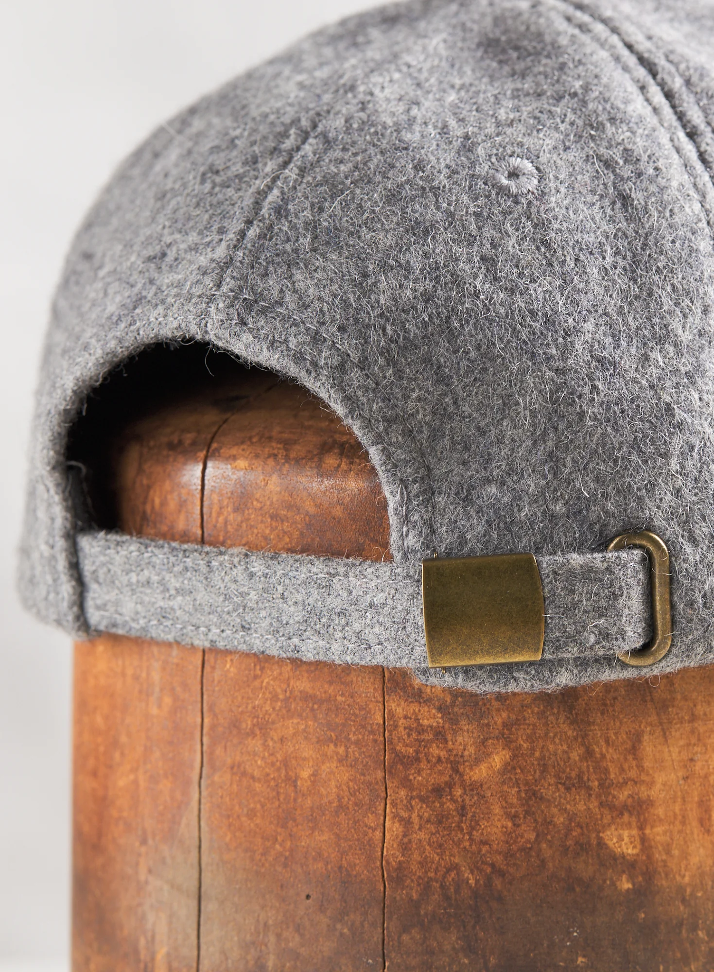 Heathered Ash Wool Cap - Image 3