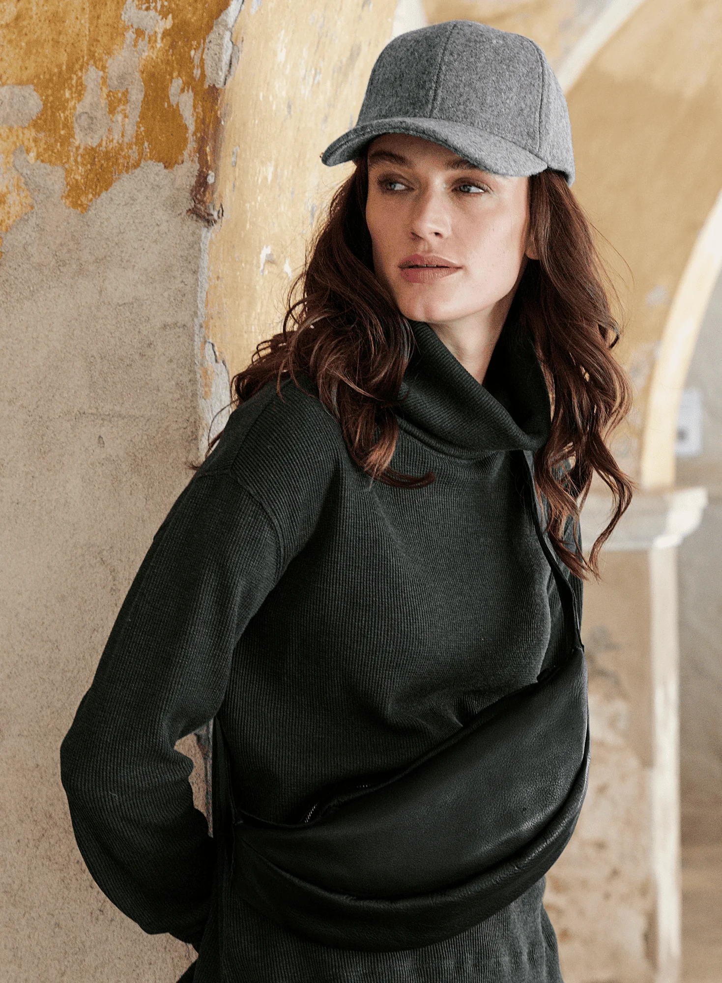 Heathered Ash Wool Cap - Image 4