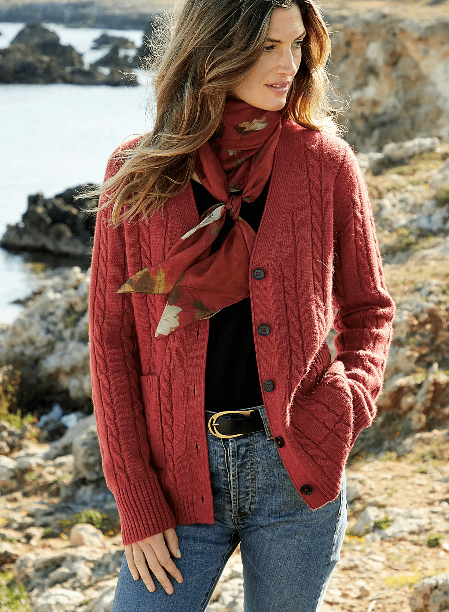 Hibiscus Scarf - Image 2
