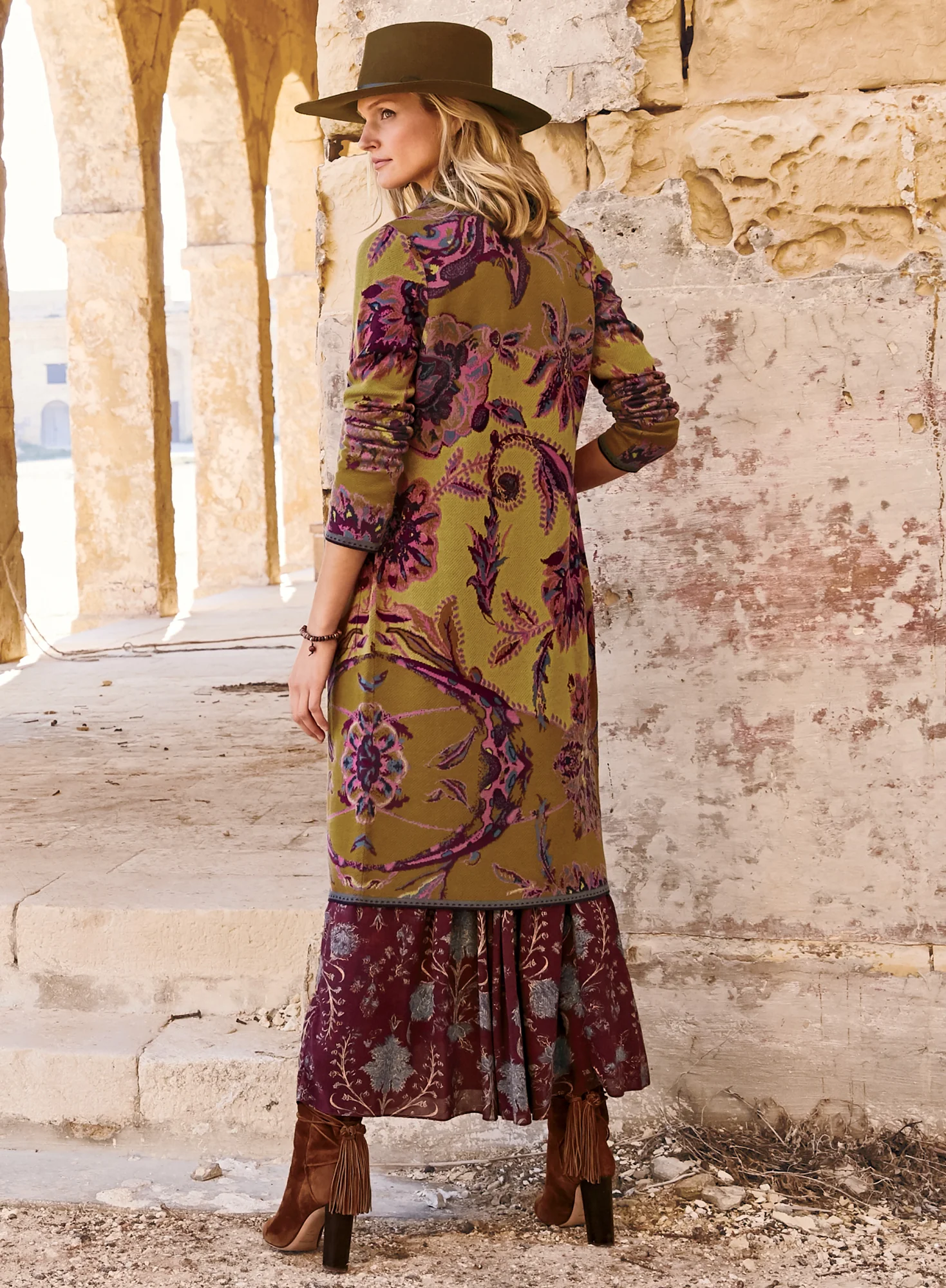 Hokusai Knit Coat - Image 2
