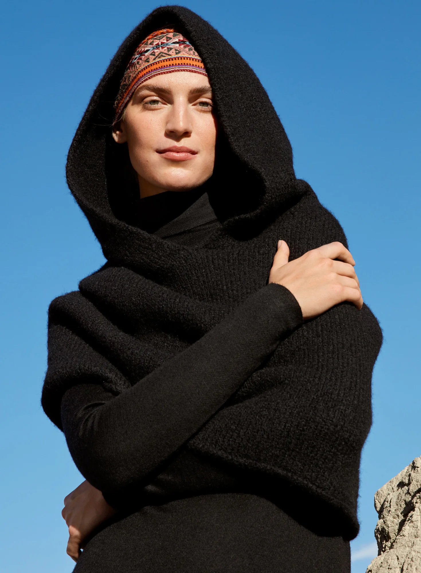 Hooded Tillamook Capelet