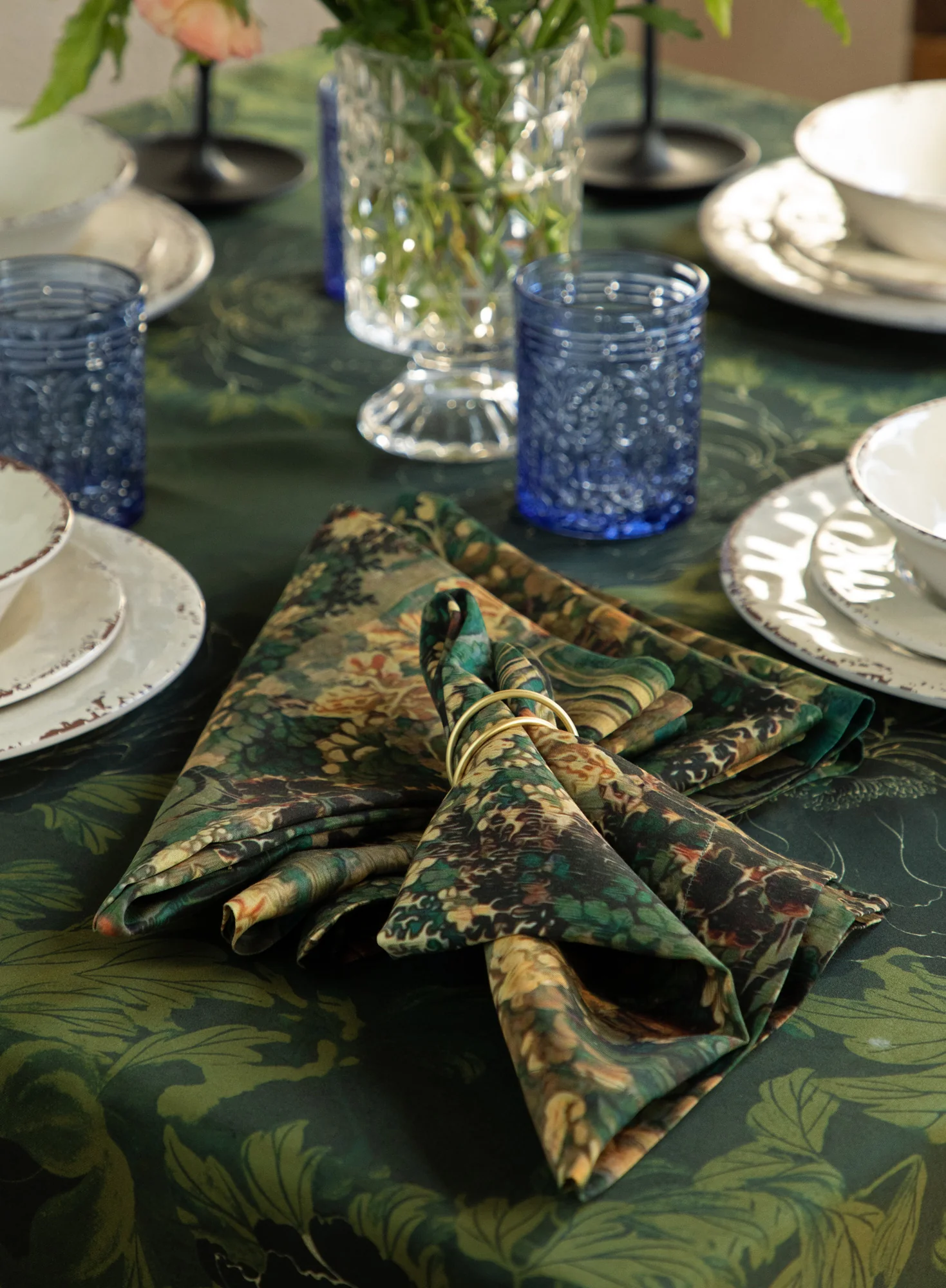 Hydrangea Napkins, Set Of 4 - Image 4