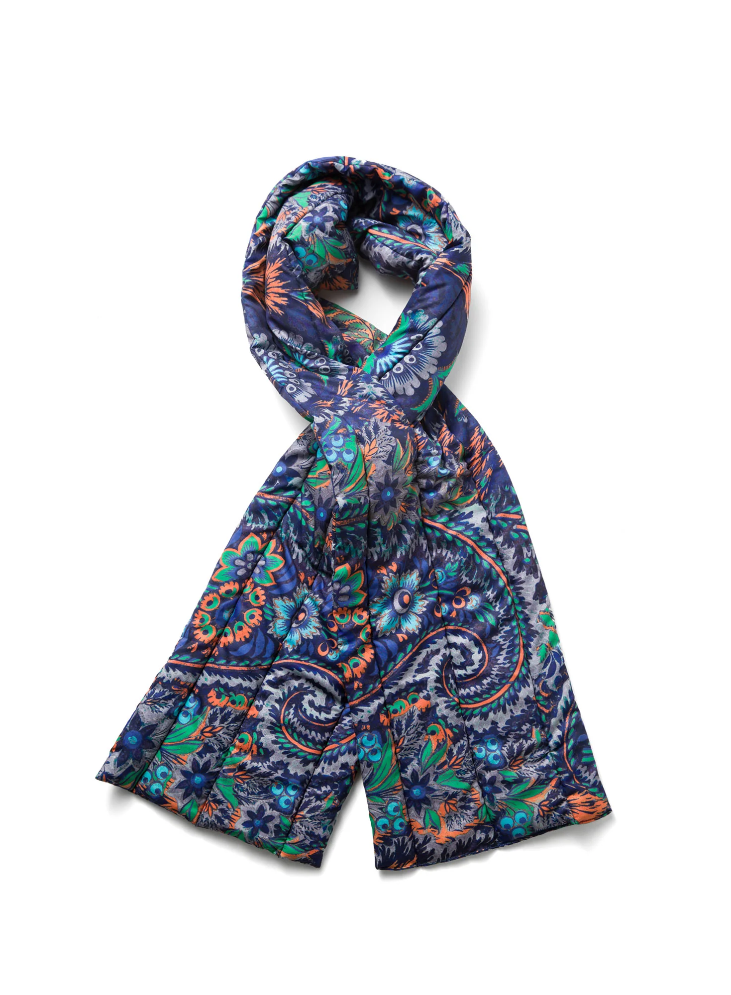Hyssop Puffer Scarf
