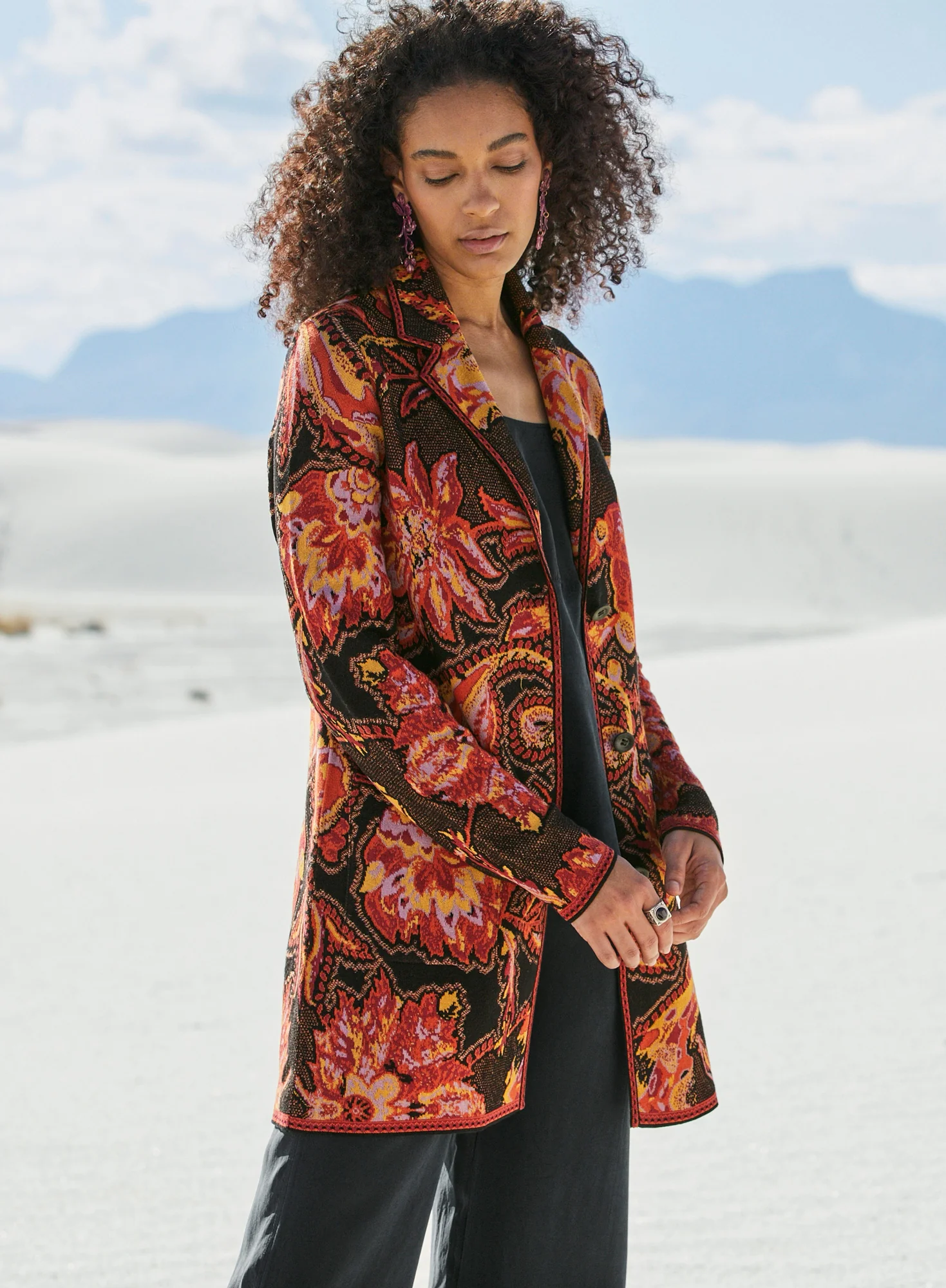 Ikebana Knit Coat - Image 5