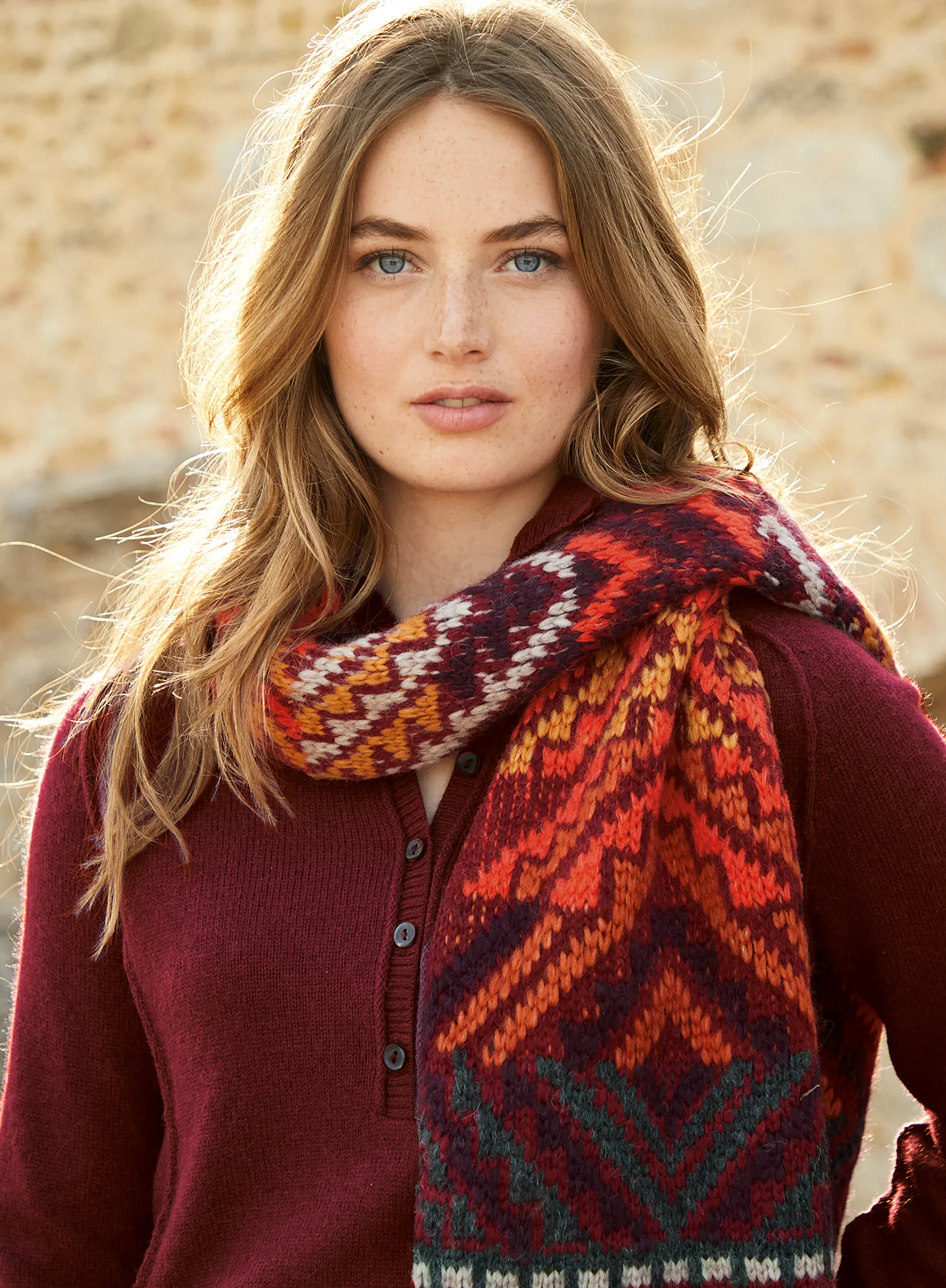 Inca Polychrome Scarf - Image 5