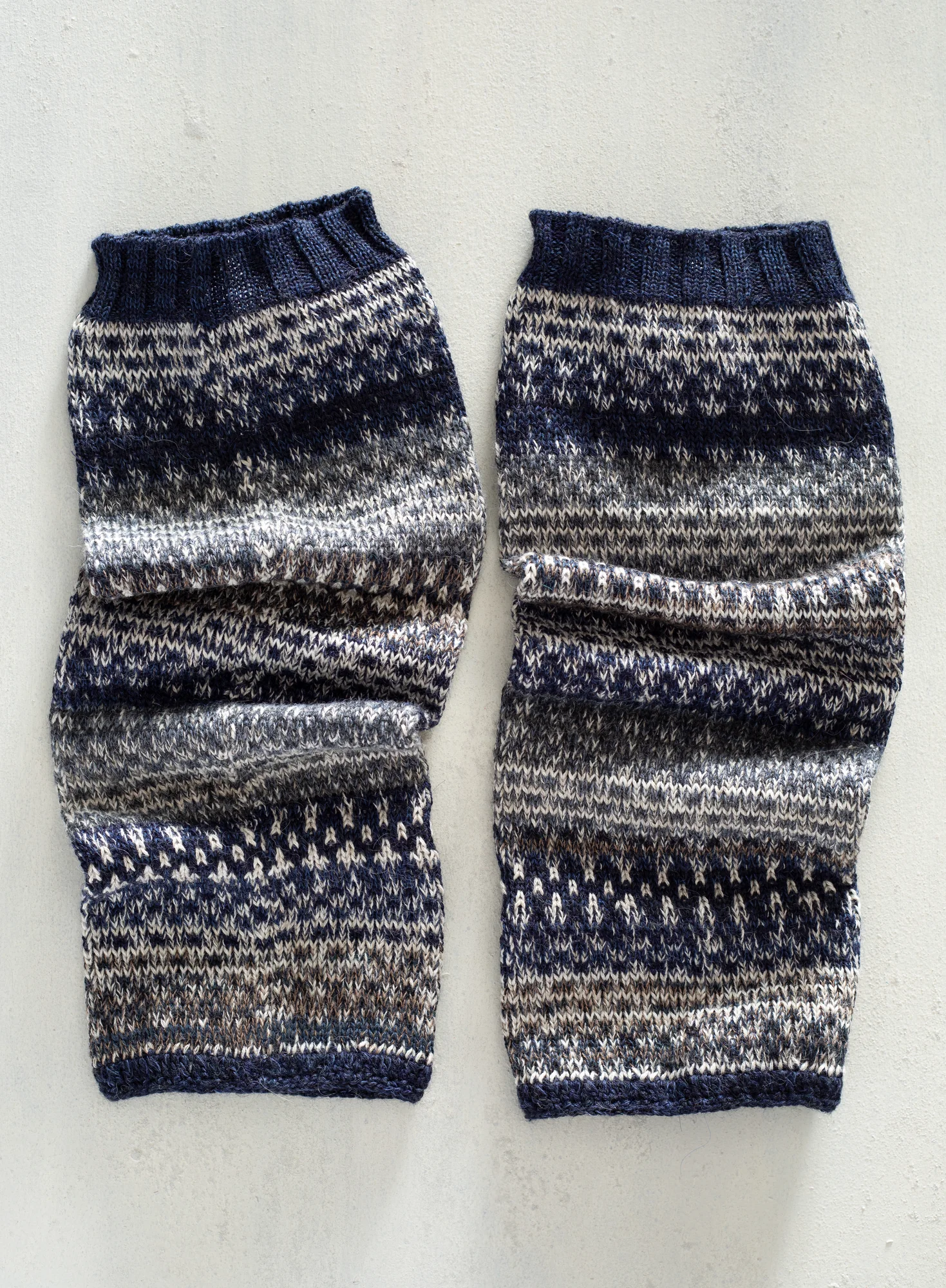 Indigo Legwarmers