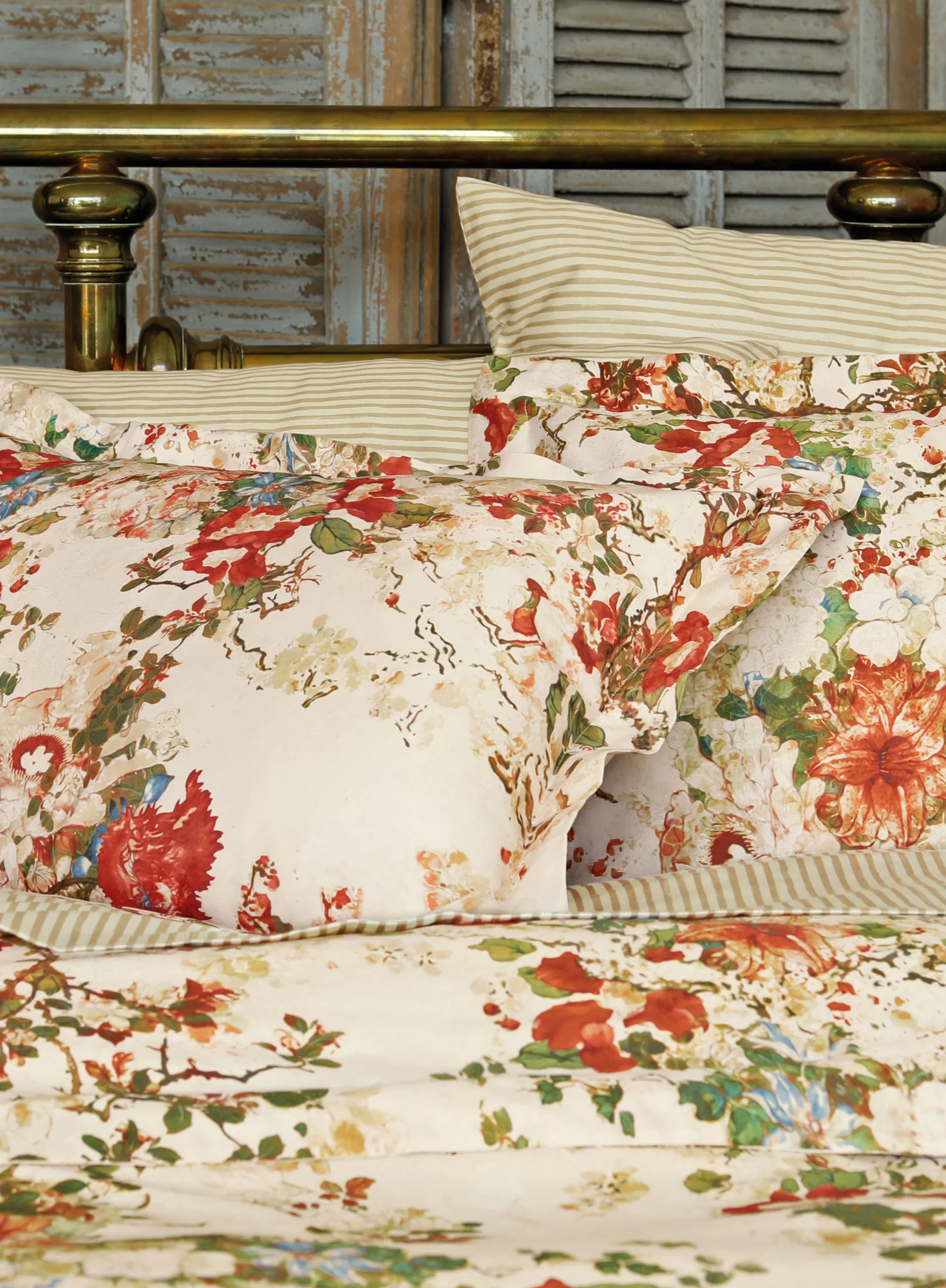 Ivory Hokkaido Flower Duvet Cover Set - Image 5