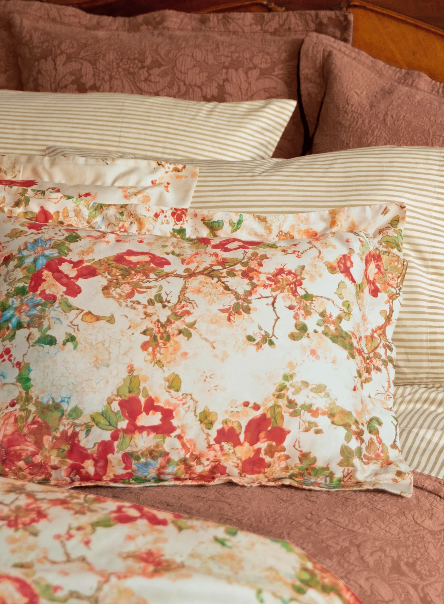 Ivory Hokkaido Flower Sham - Image 6