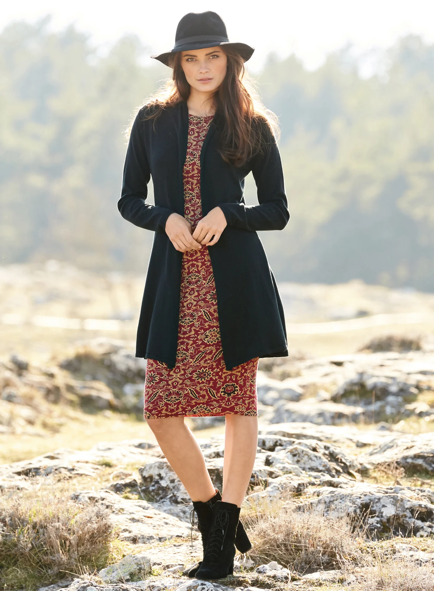 Iznik Sheath Dress - Image 3