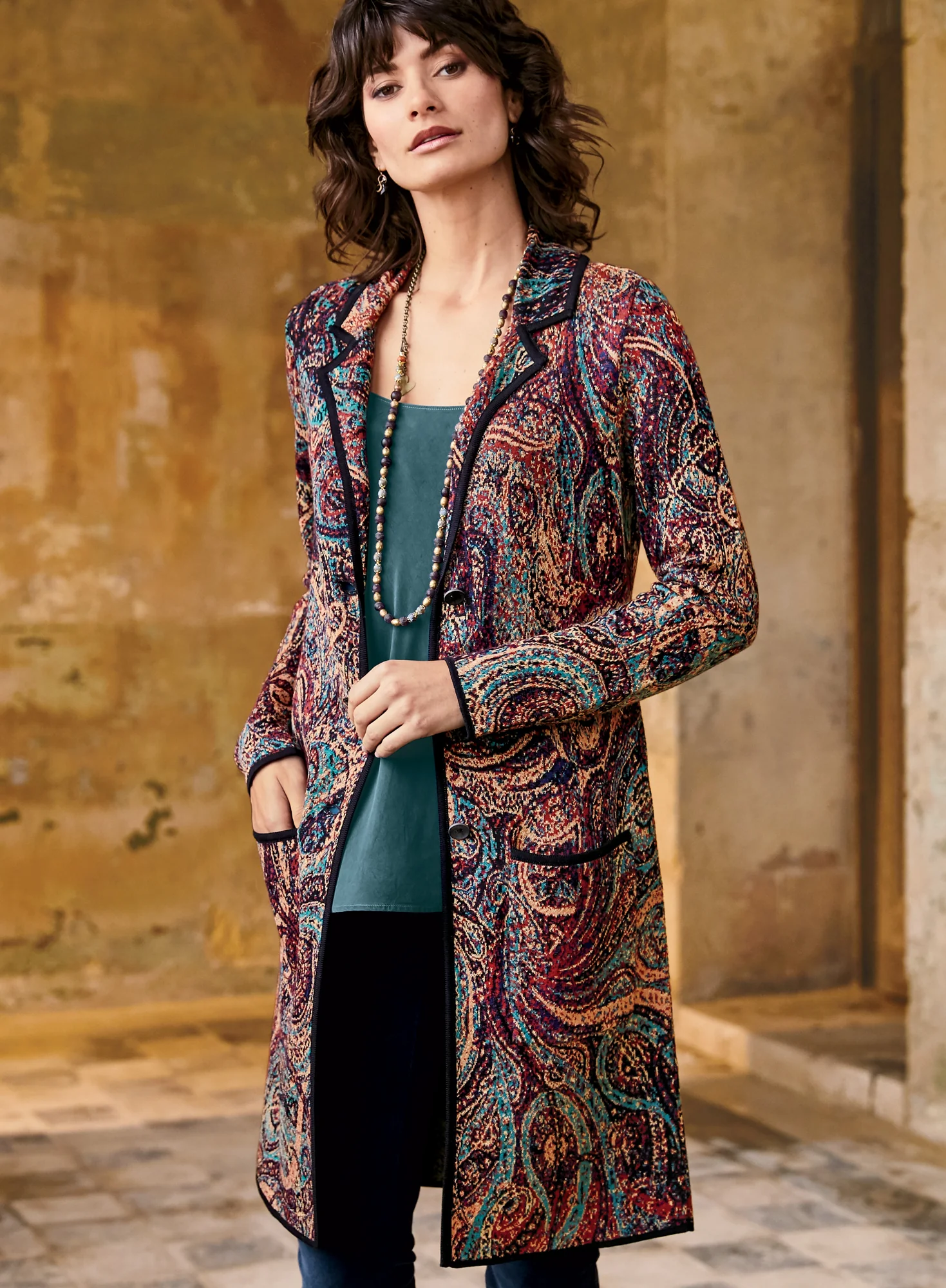 Jammu Knit Coat