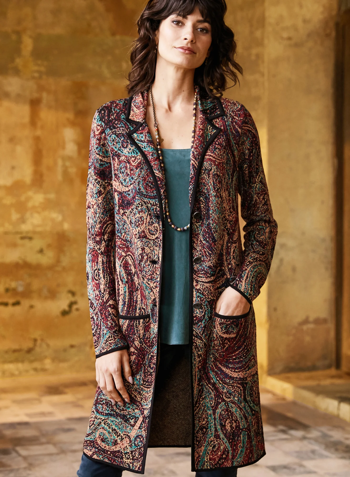 Jammu Knit Coat - Image 6