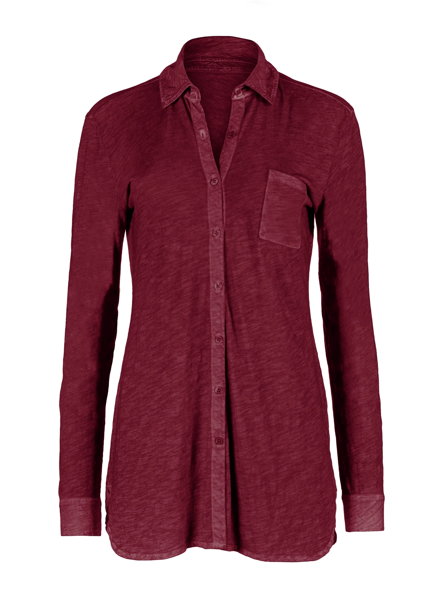 Jersey Button-Down Shirt