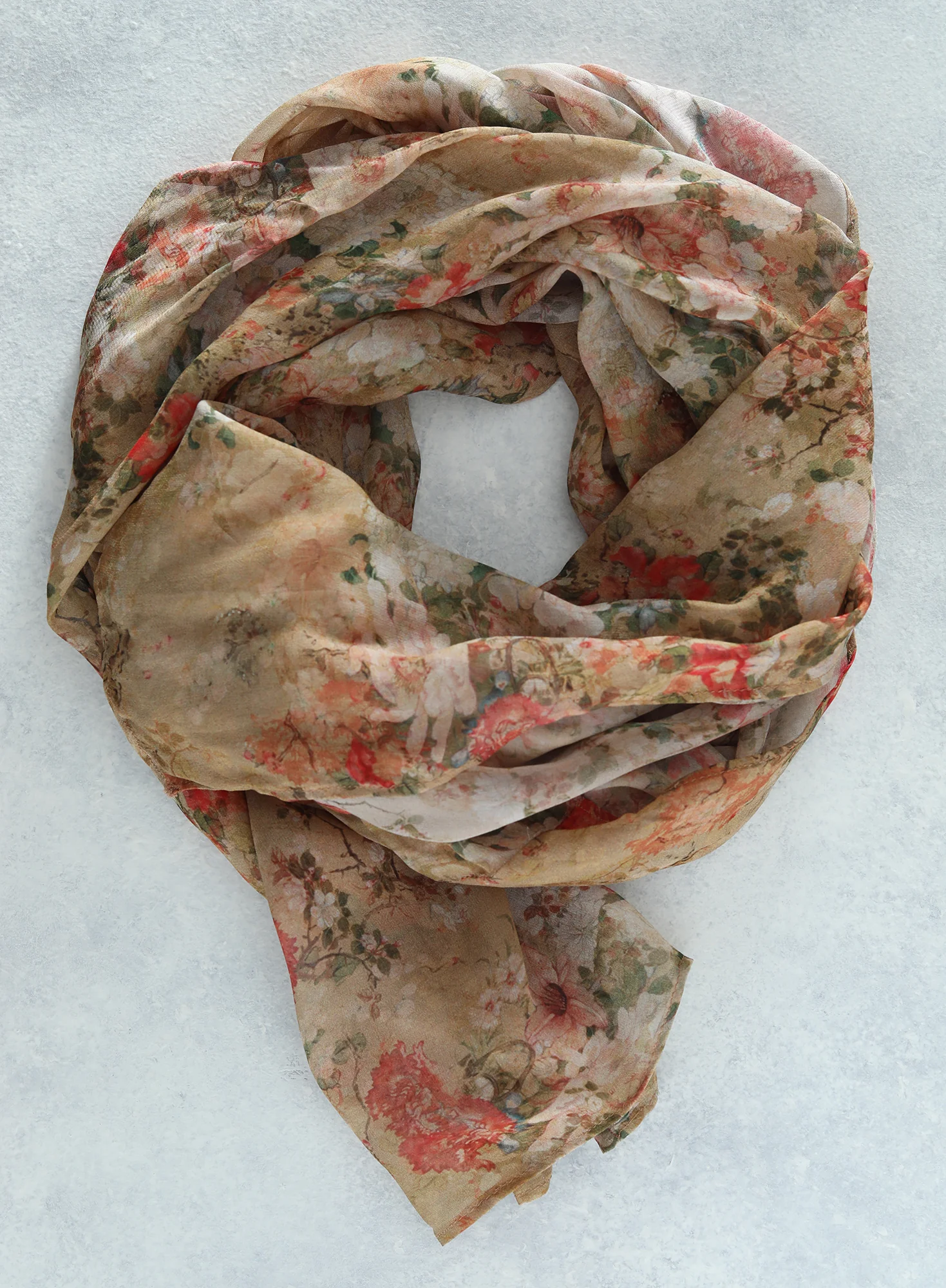 Kaido Flowers Scarf - Image 5