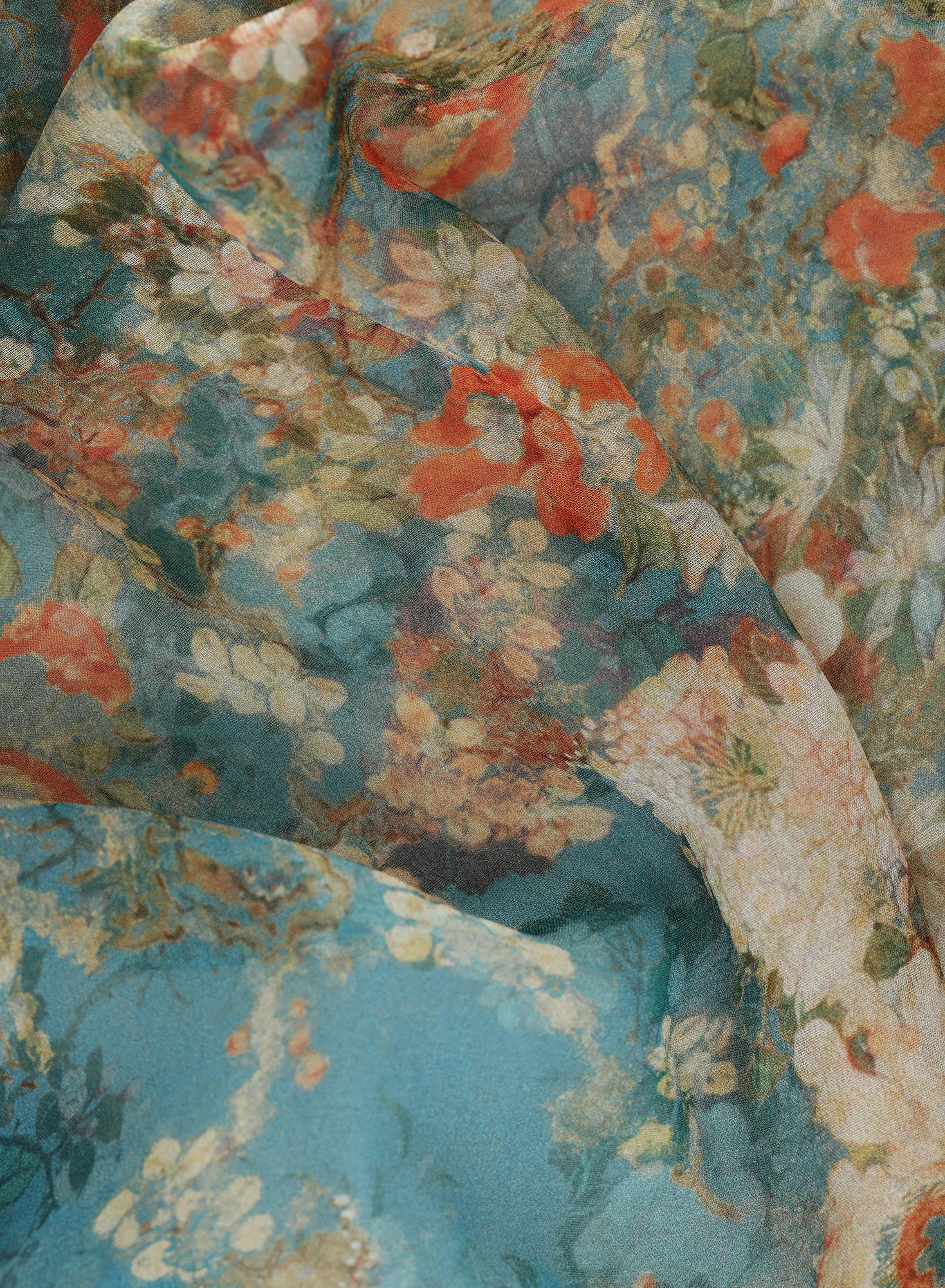 Kaido Flowers Scarf - Image 6