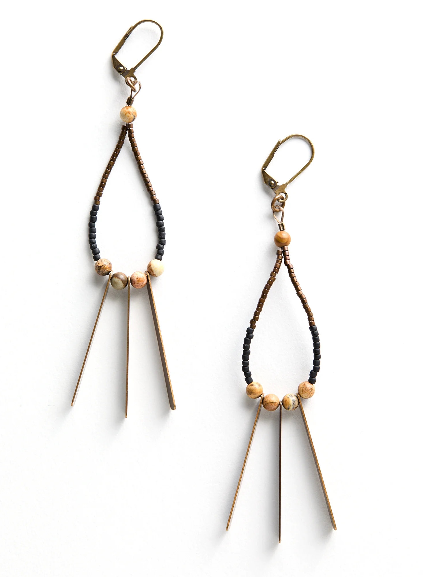 Karala Teardrop Earrings - Image 2