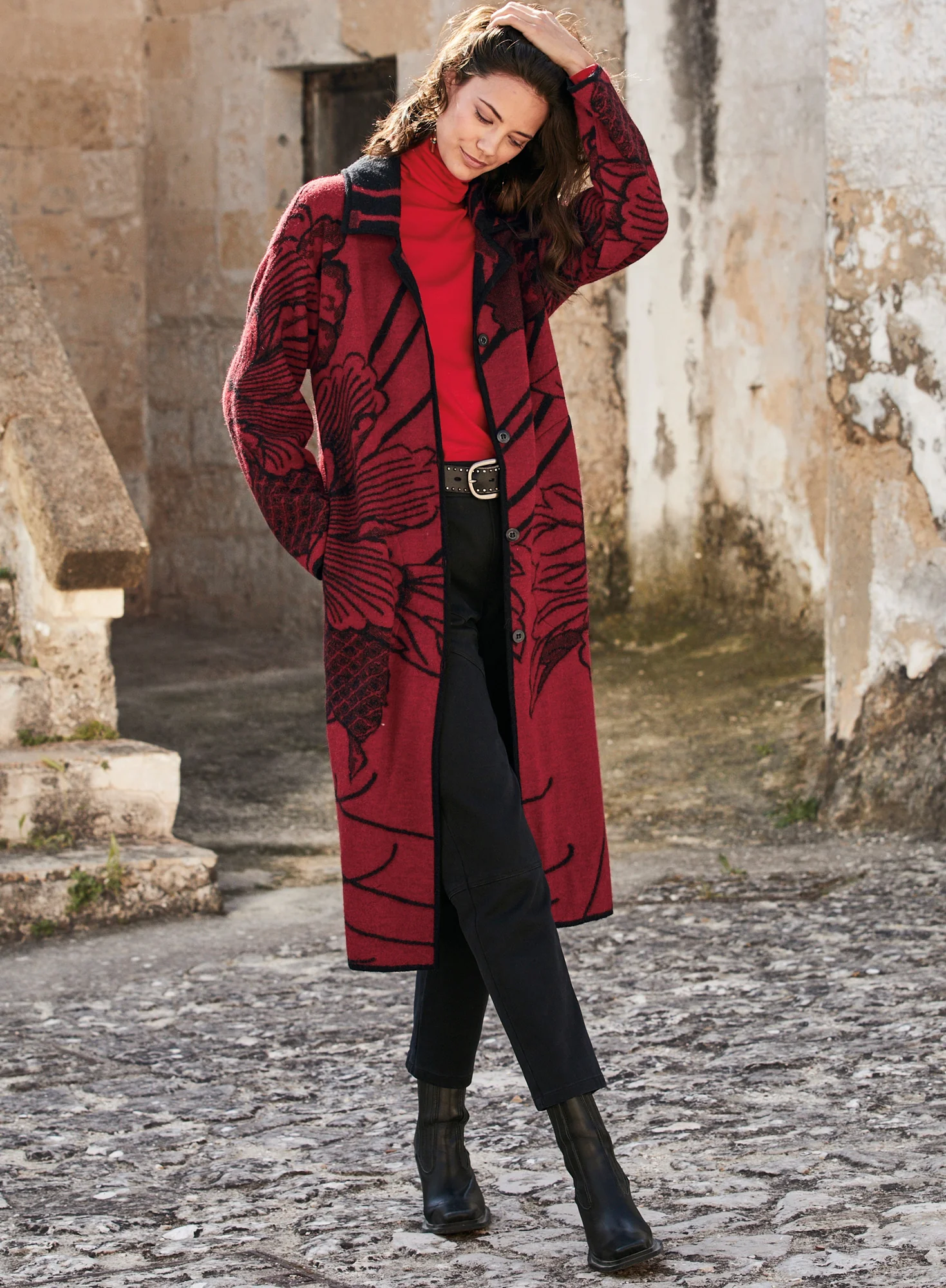 Katsura Knit Coat - Image 2