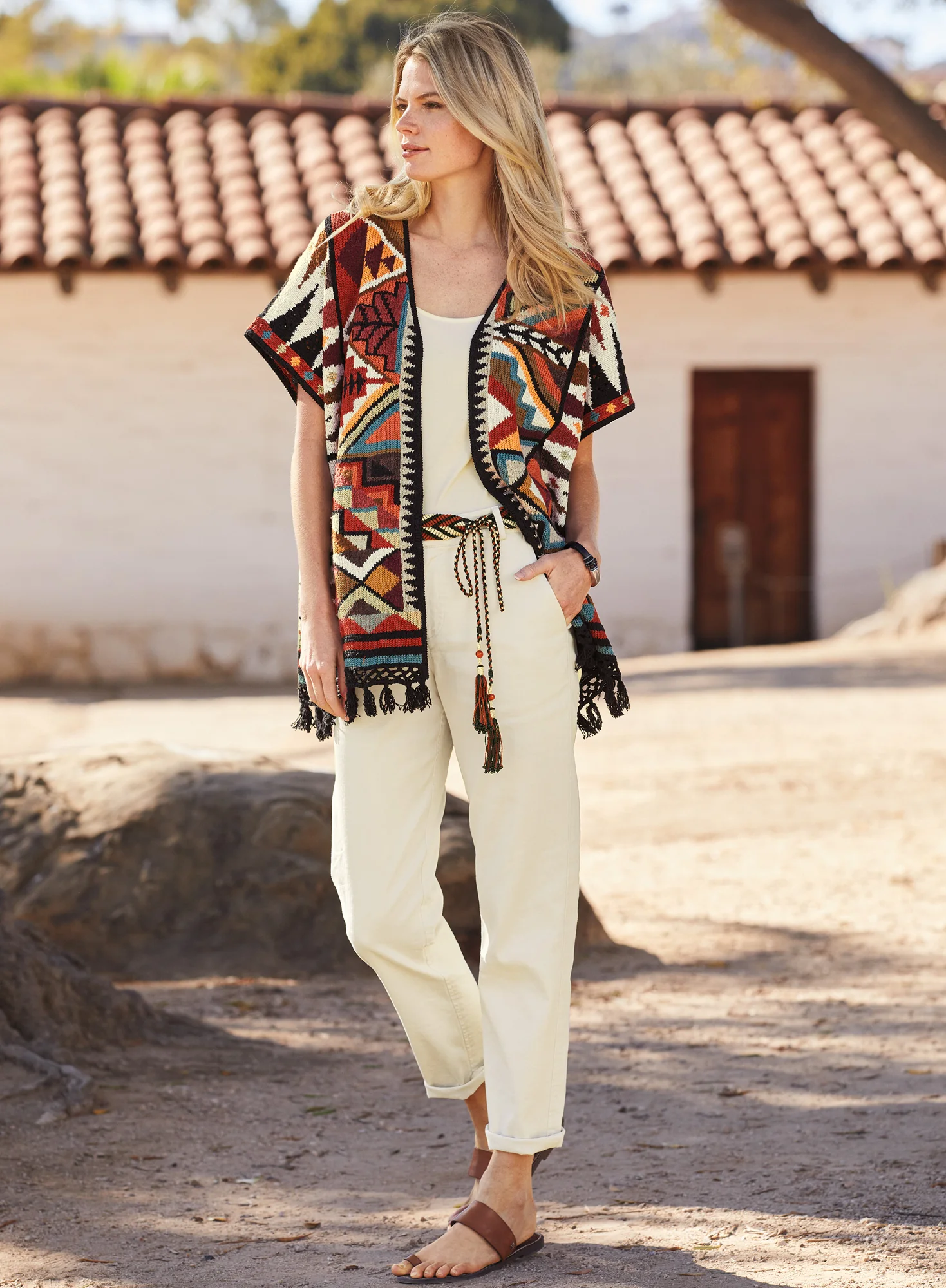 Kelvy Cropped Trousers