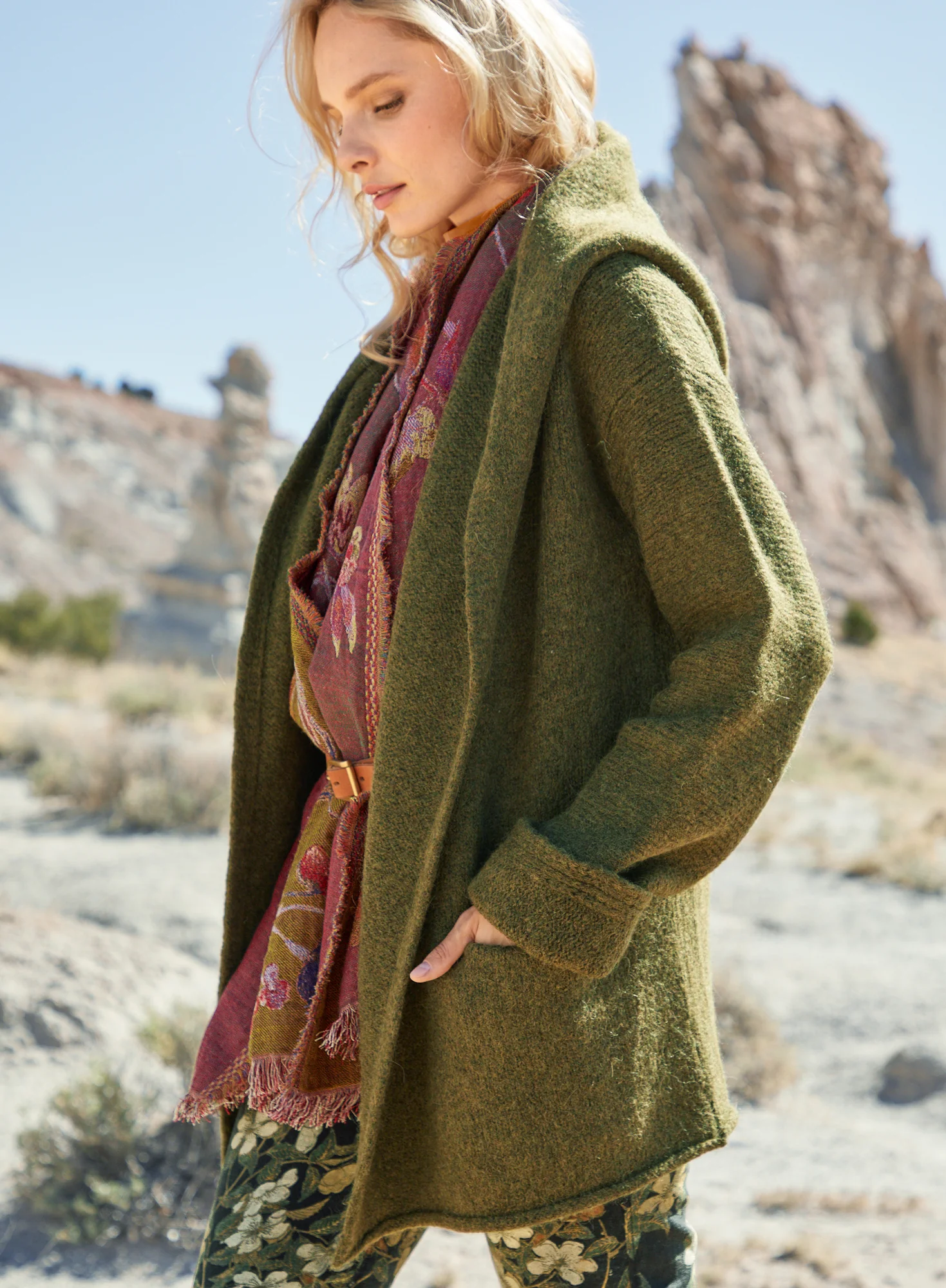Kitzbuhel Blanket Coat - Image 5