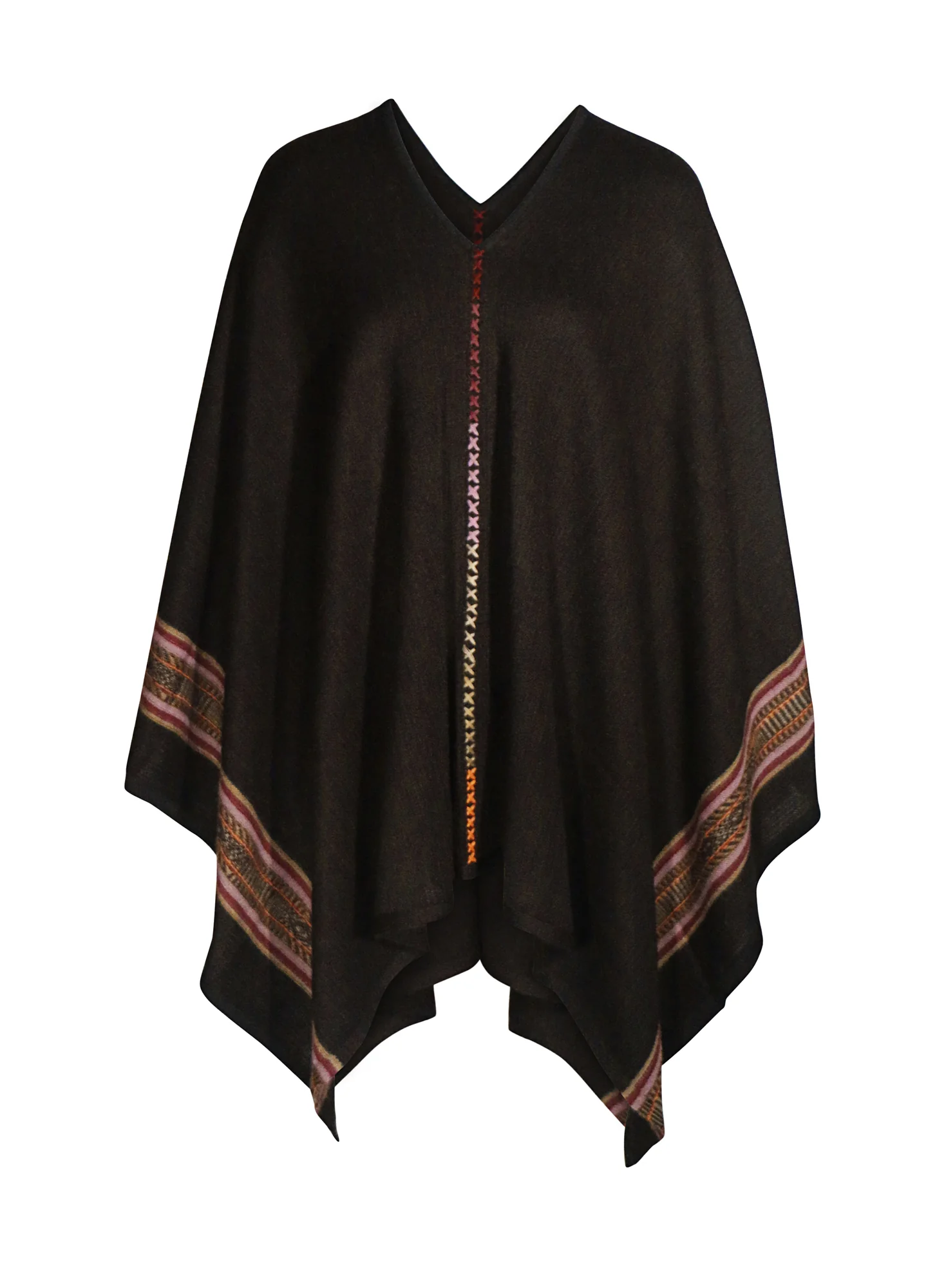 Knit Manta Poncho - Image 2