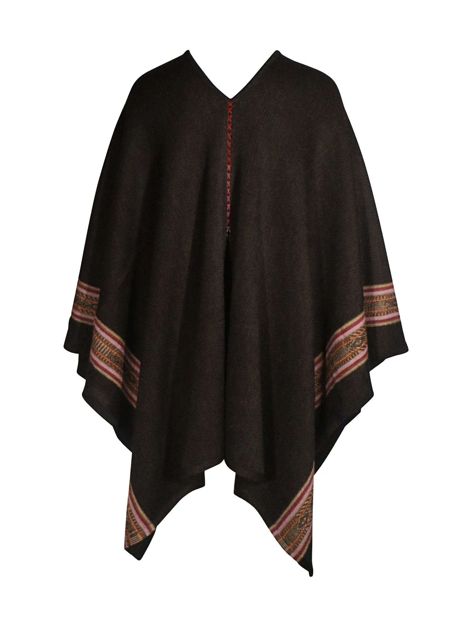 Knit Manta Poncho - Image 3