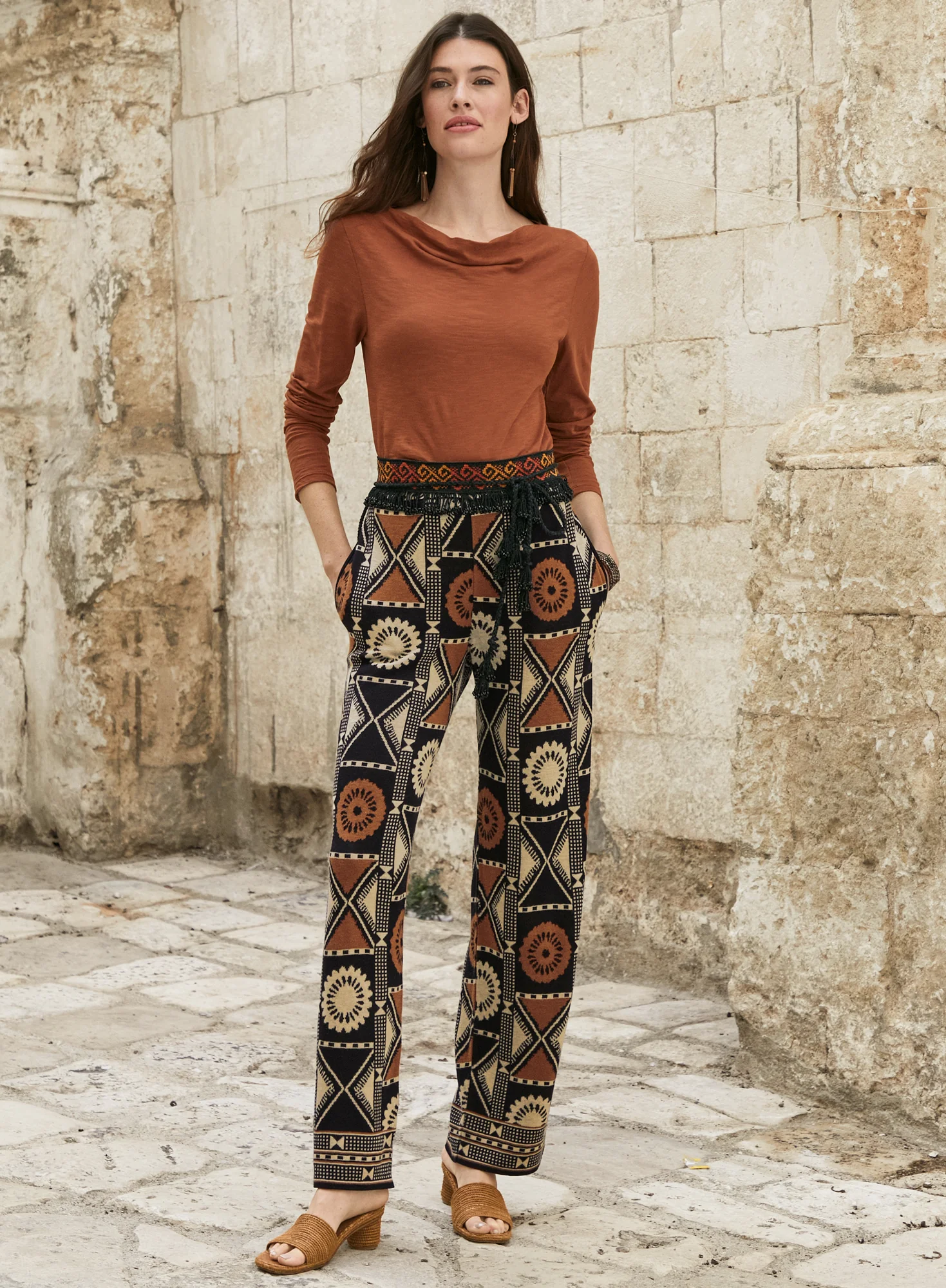 Korovou Palazzo Pants - Image 3