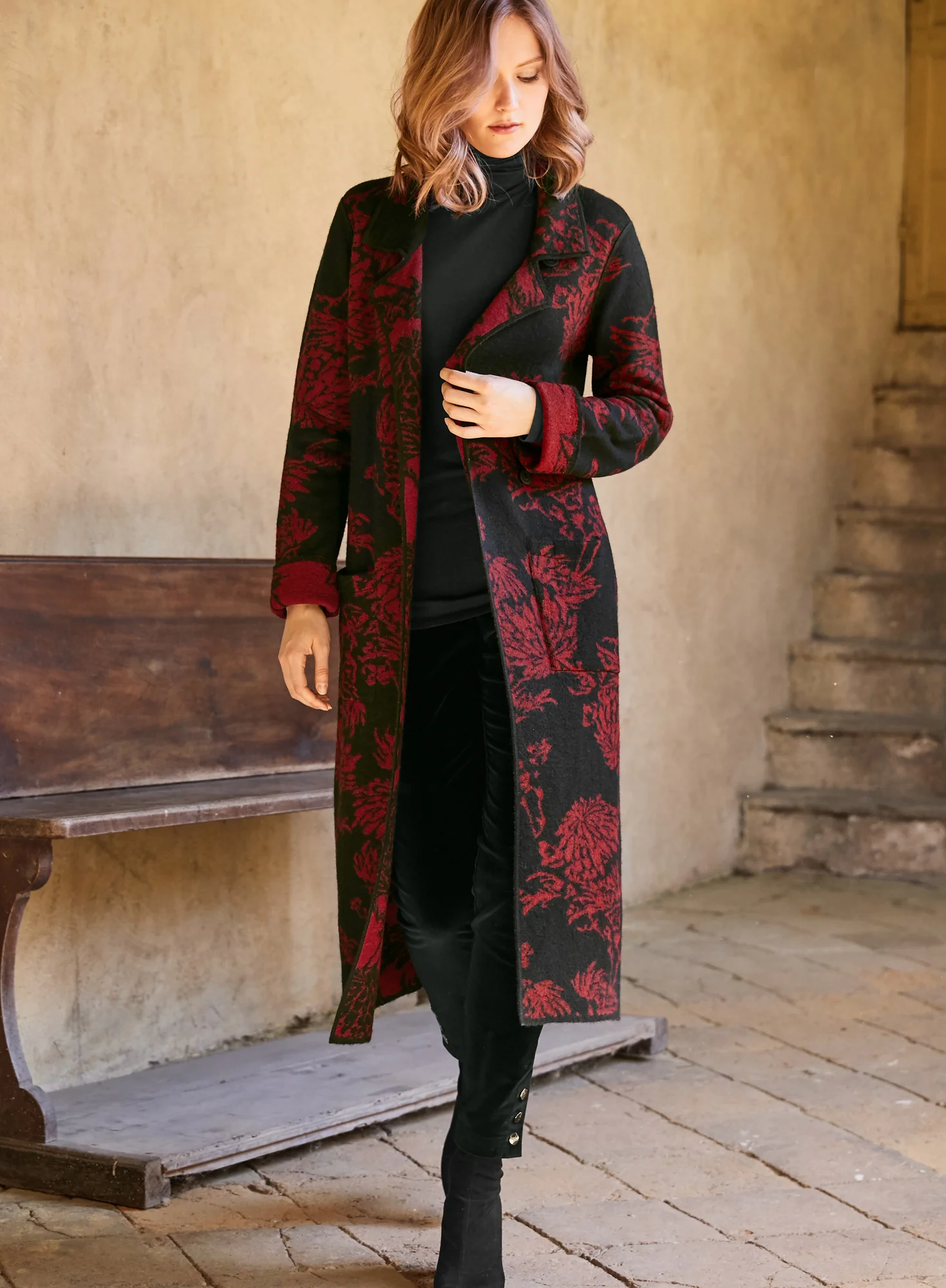 Kyoto Knit Coat - Image 7
